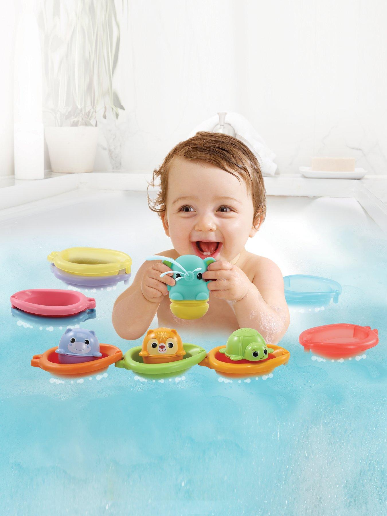 Image 3 of 5 of VTech Stack & Splash Bathtime  Boats