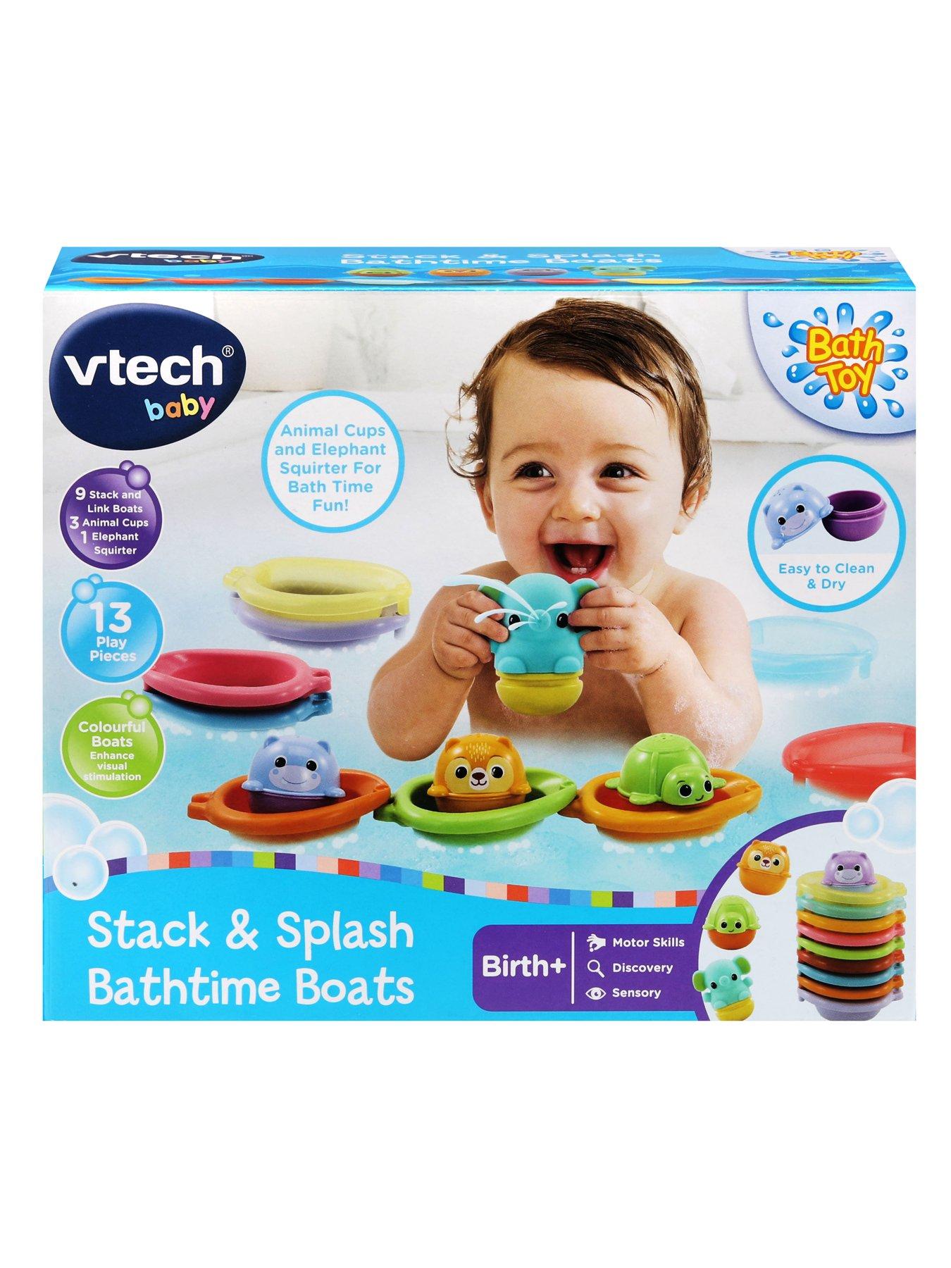 Image 5 of 5 of VTech Stack & Splash Bathtime  Boats