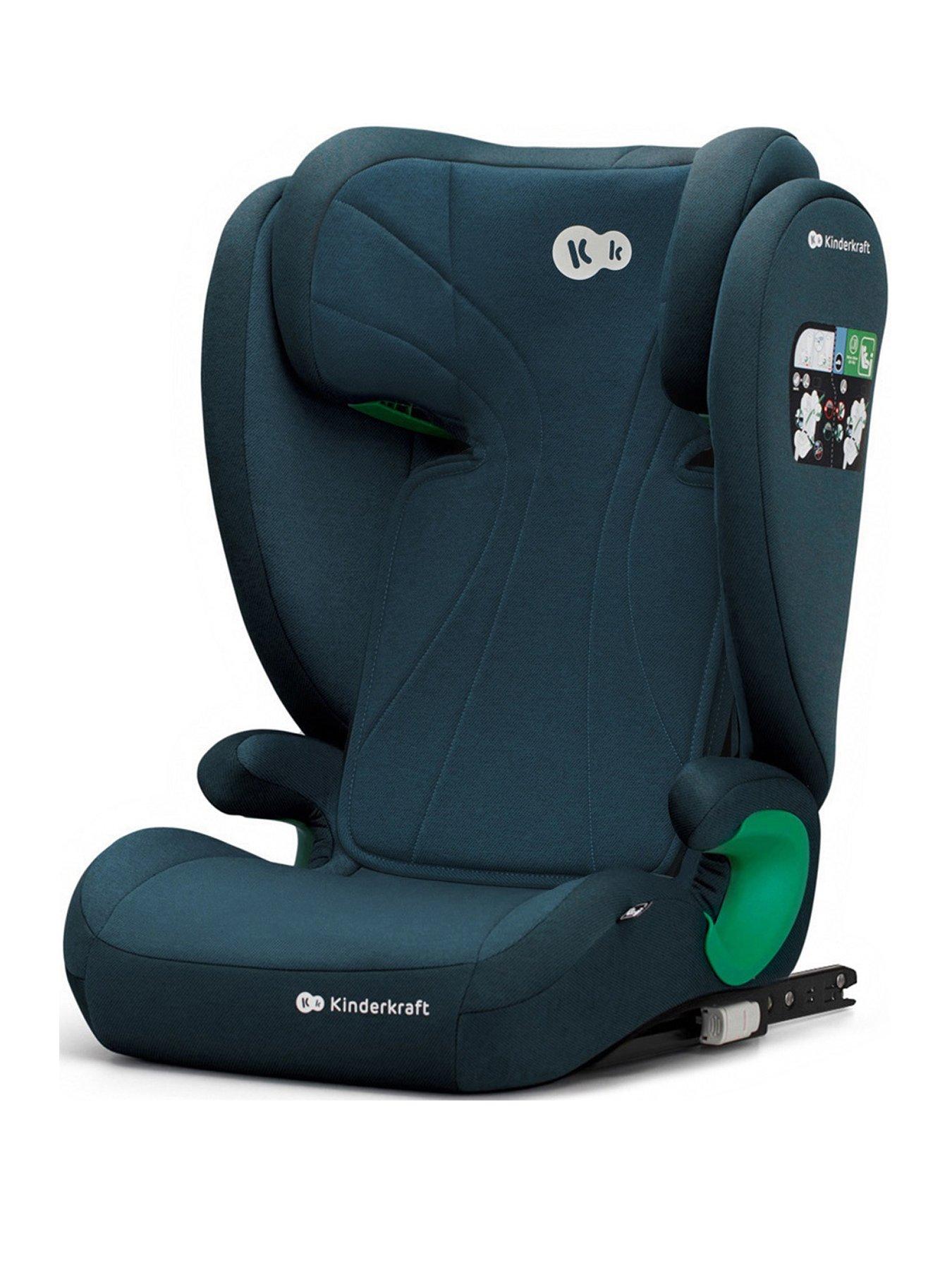 Image 2 of 8 of Kinderkraft JUNIOR FIX 2 i-Size Car Seat 100-150 cm - Harbour Blue (R129)