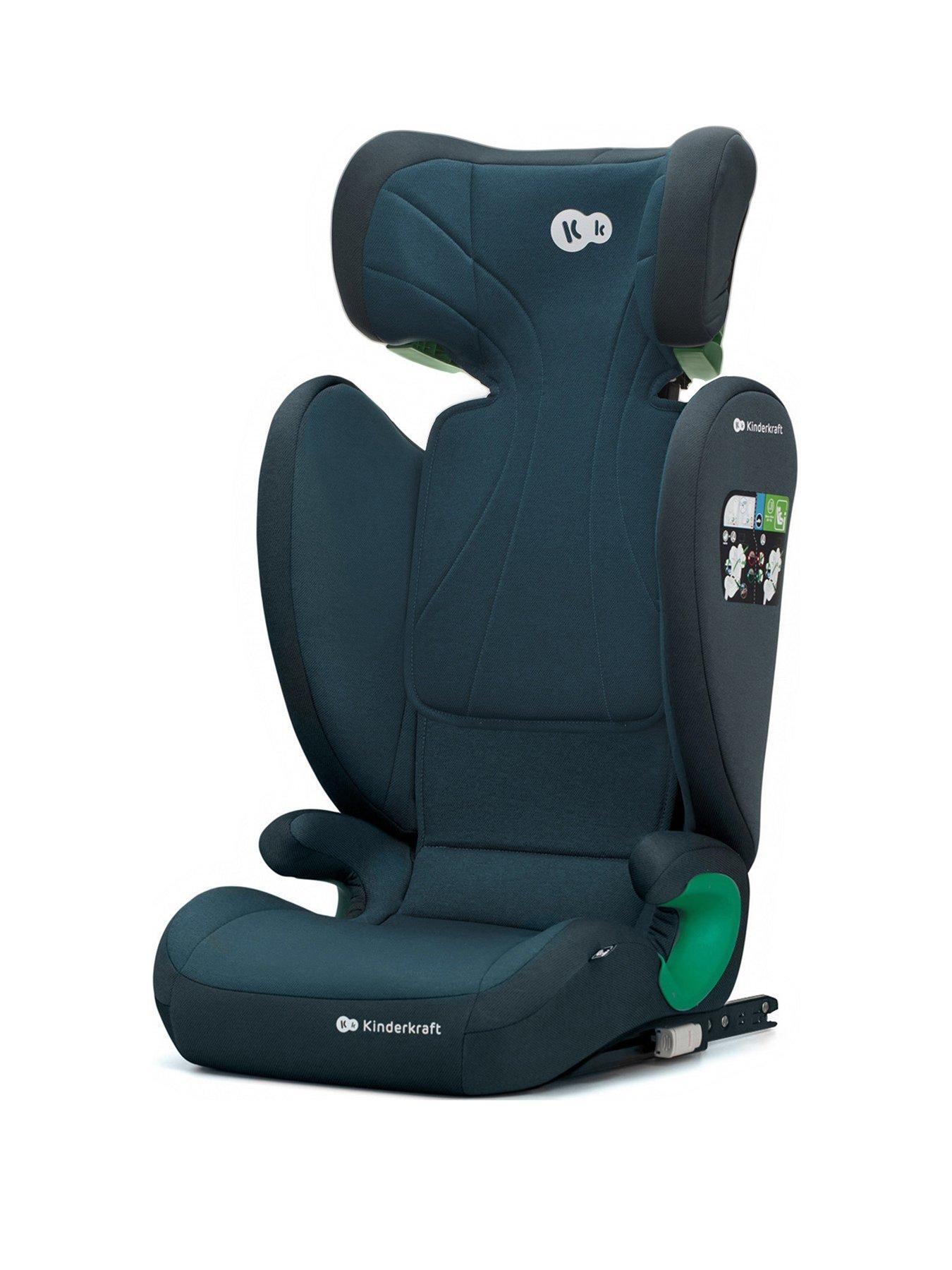 Image 3 of 8 of Kinderkraft JUNIOR FIX 2 i-Size Car Seat 100-150 cm - Harbour Blue (R129)