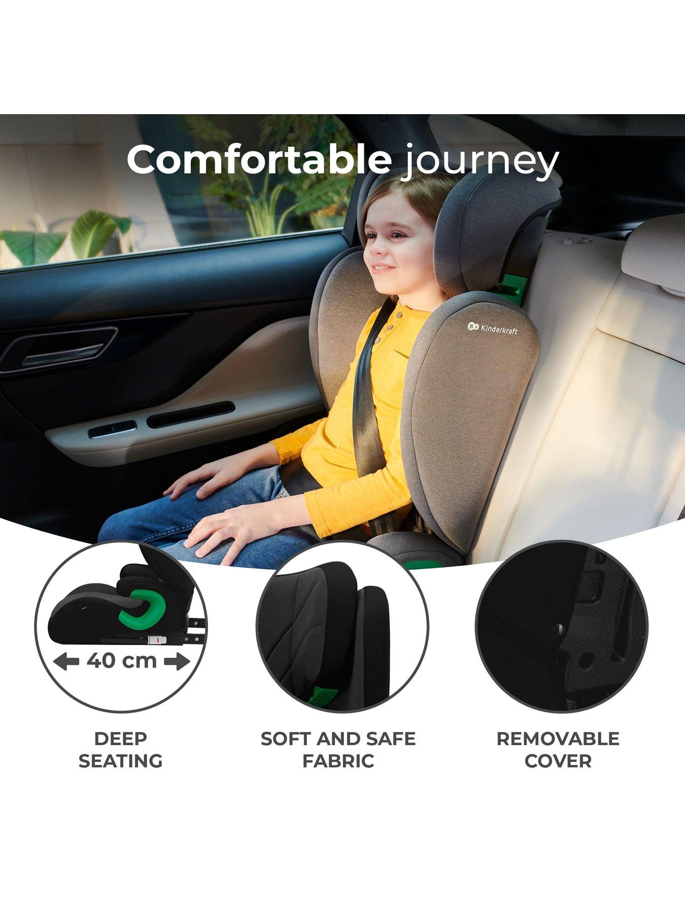 Image 6 of 8 of Kinderkraft JUNIOR FIX 2 i-Size Car Seat 100-150 cm - Harbour Blue (R129)