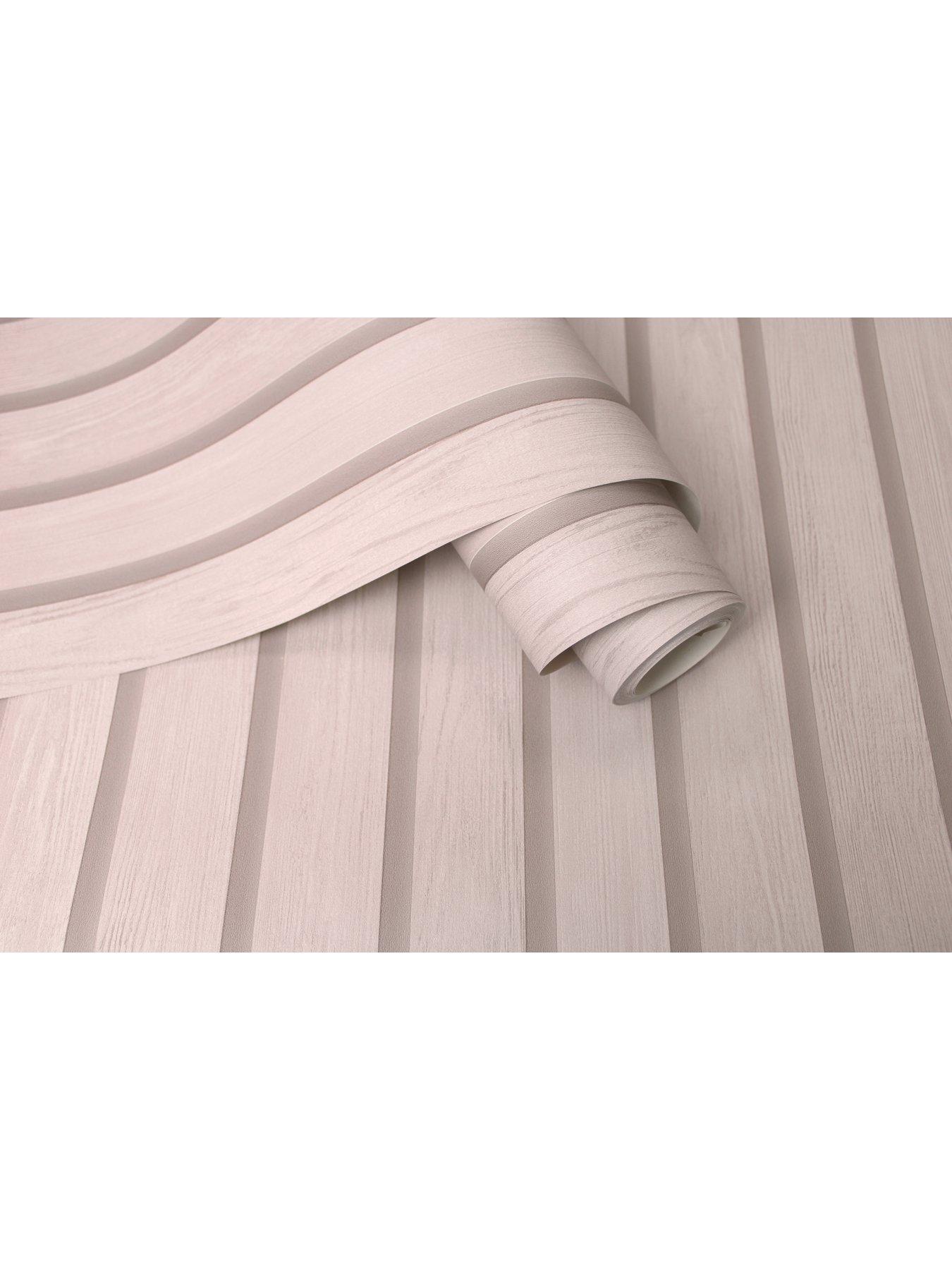 Image 5 of 5 of Holden Decor Wood Slat Wallpaper - Pink