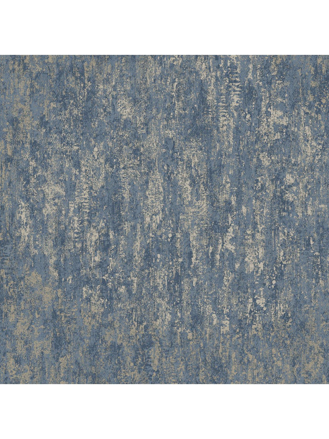Image 2 of 5 of Holden Decor Industrial Texture Wallpaper - Navy