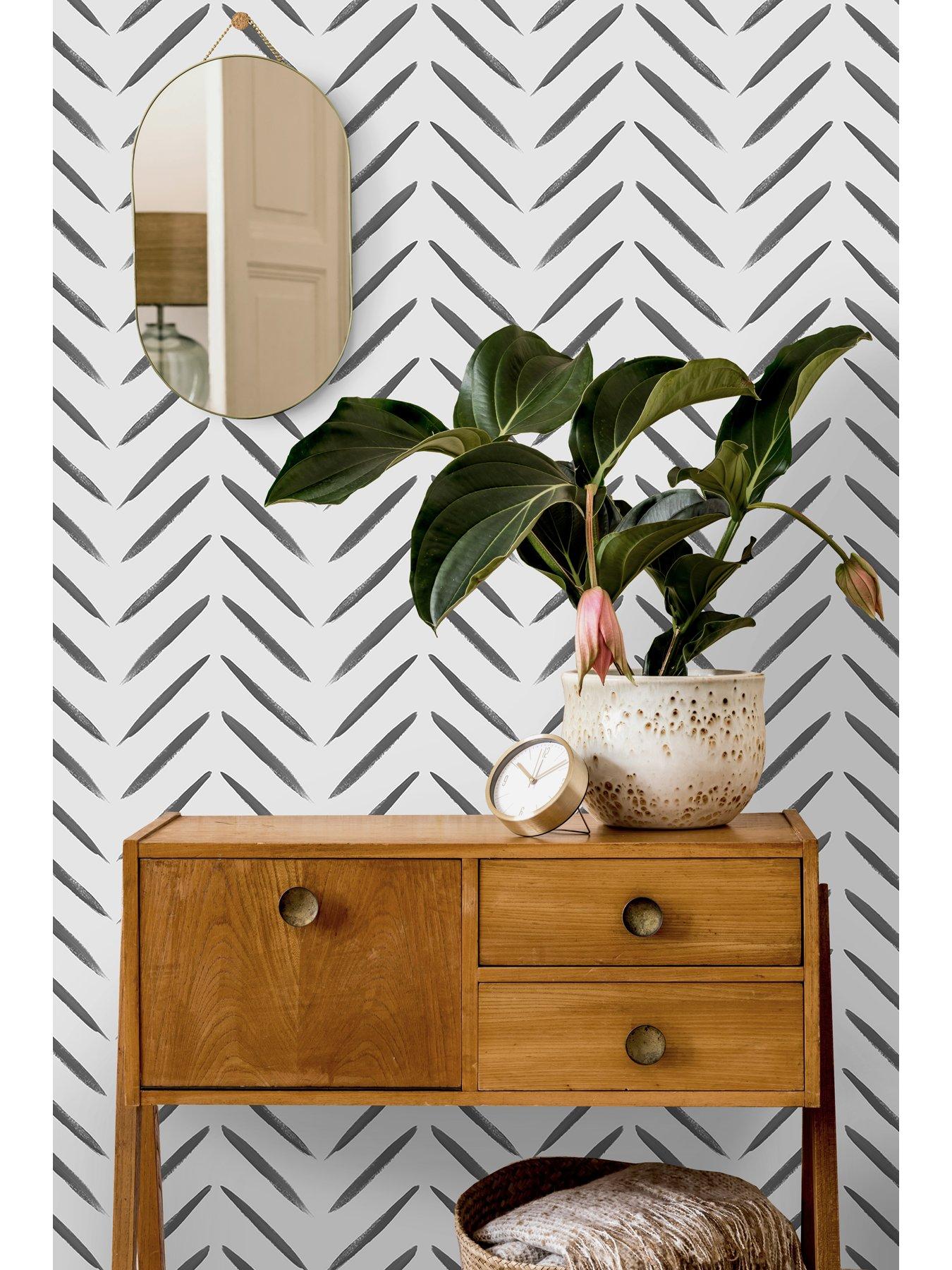 holden-decor-chevron-brush-marks-wallpaper-black-and-whiteoutfit