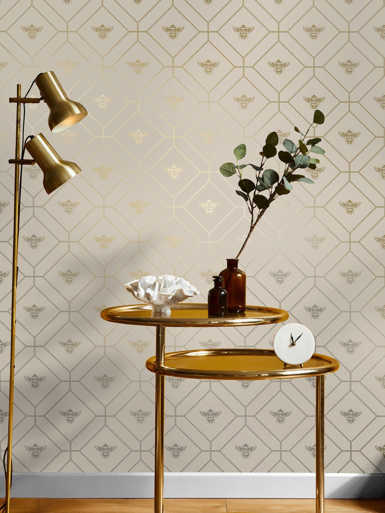 holden-decor-honeycomb-bee-wallpaper-taupe