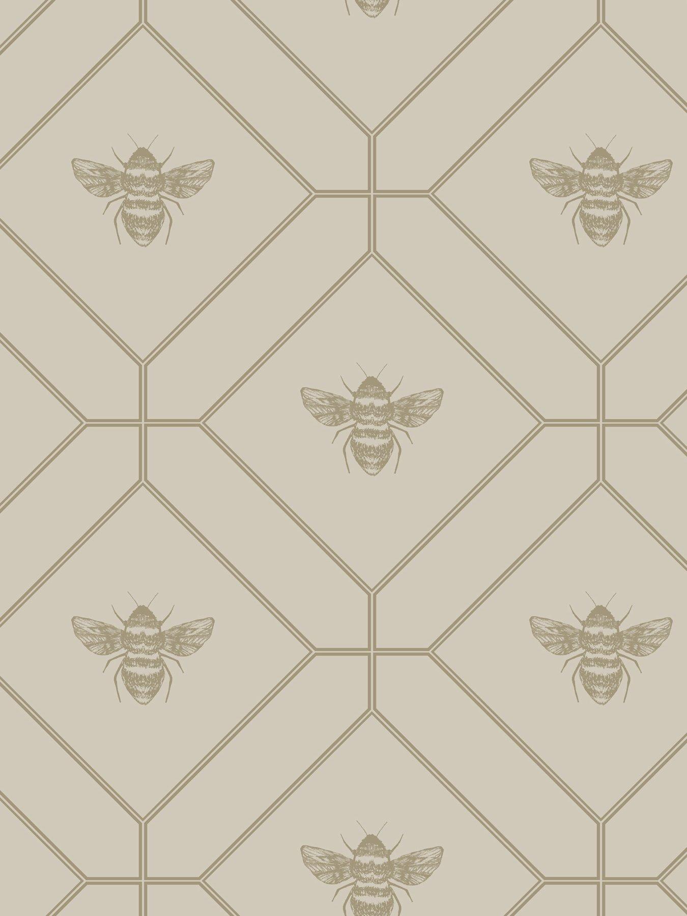 holden-decor-honeycomb-bee-wallpaper-taupestillFront