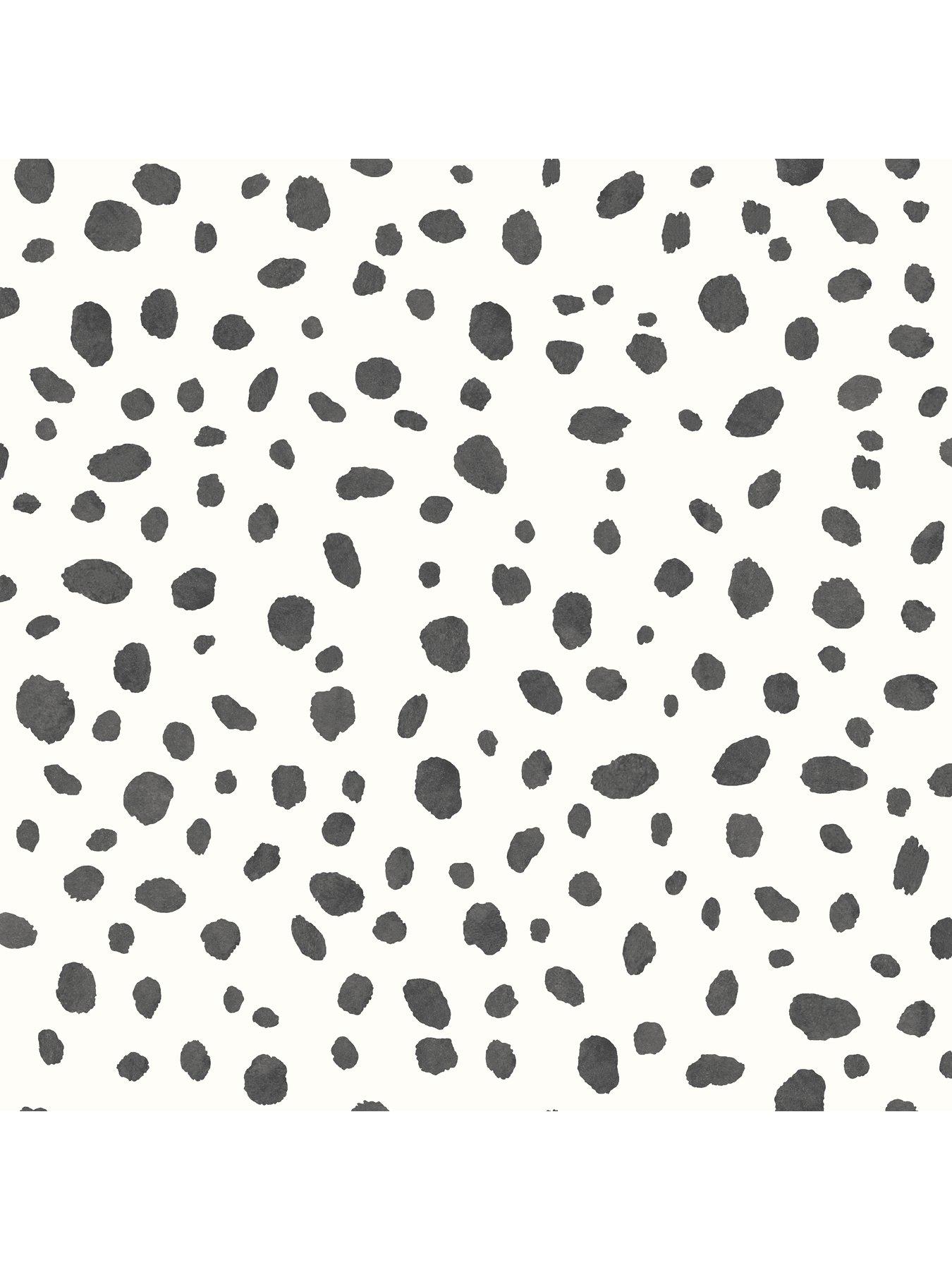 Image 2 of 5 of Holden Decor Dalmatian Wallpaper - Black/white