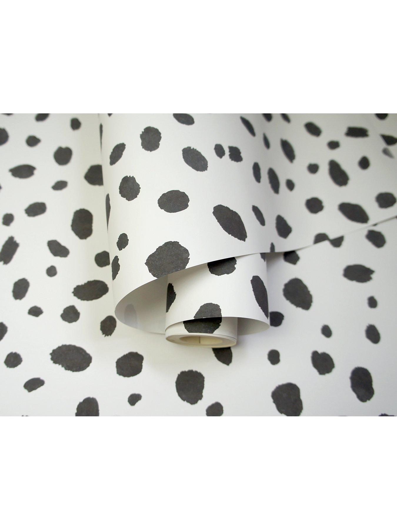 Image 5 of 5 of Holden Decor Dalmatian Wallpaper - Black/white