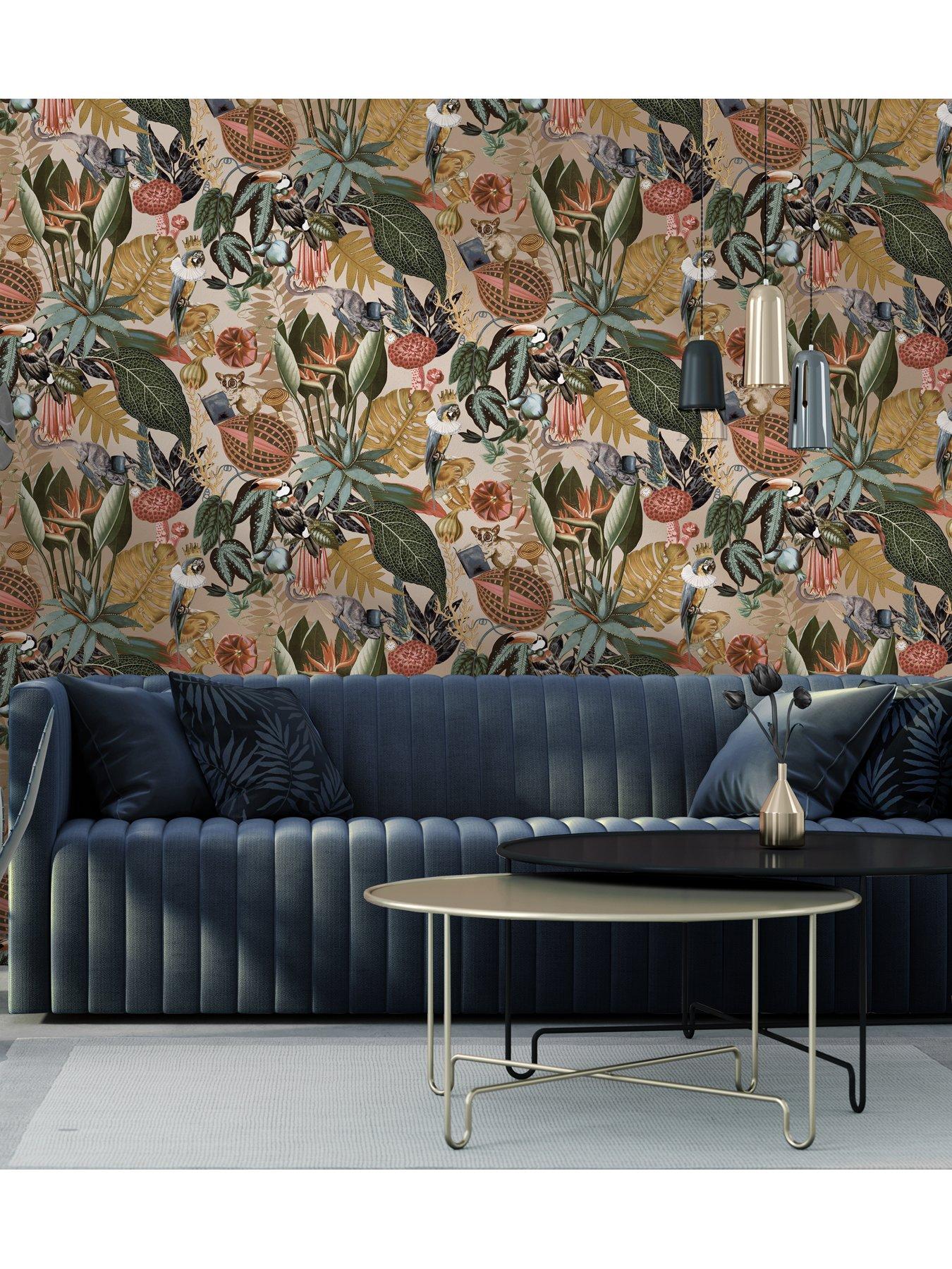 Image 4 of 5 of Holden Decor Wonderland Wallpaper - Gold