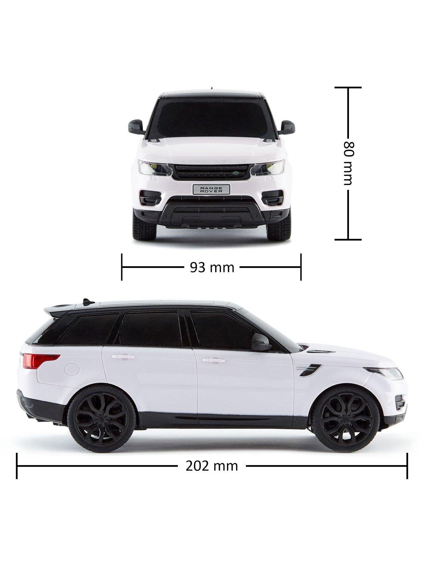 Image 2 of 6 of undefined 1:24 Scale 2014 Range Rover Sport White 2.4Ghz Remote Control Car