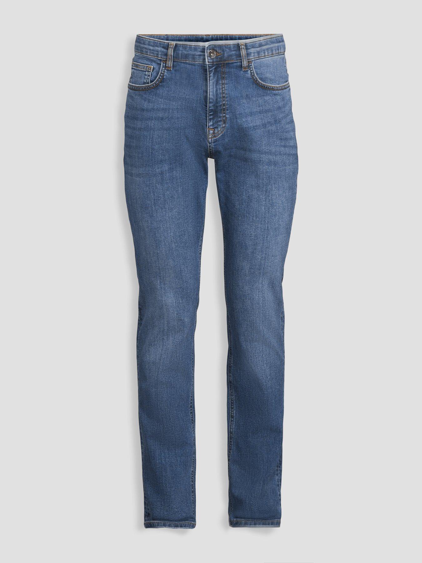 Image 7 of 7 of The Very Collection Mens Slim Stretch Jeans - Midi Wash