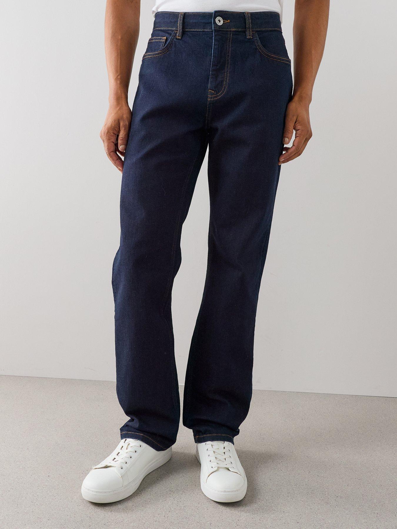 The Very Collection Straight Jeans with Stretch - Indigo