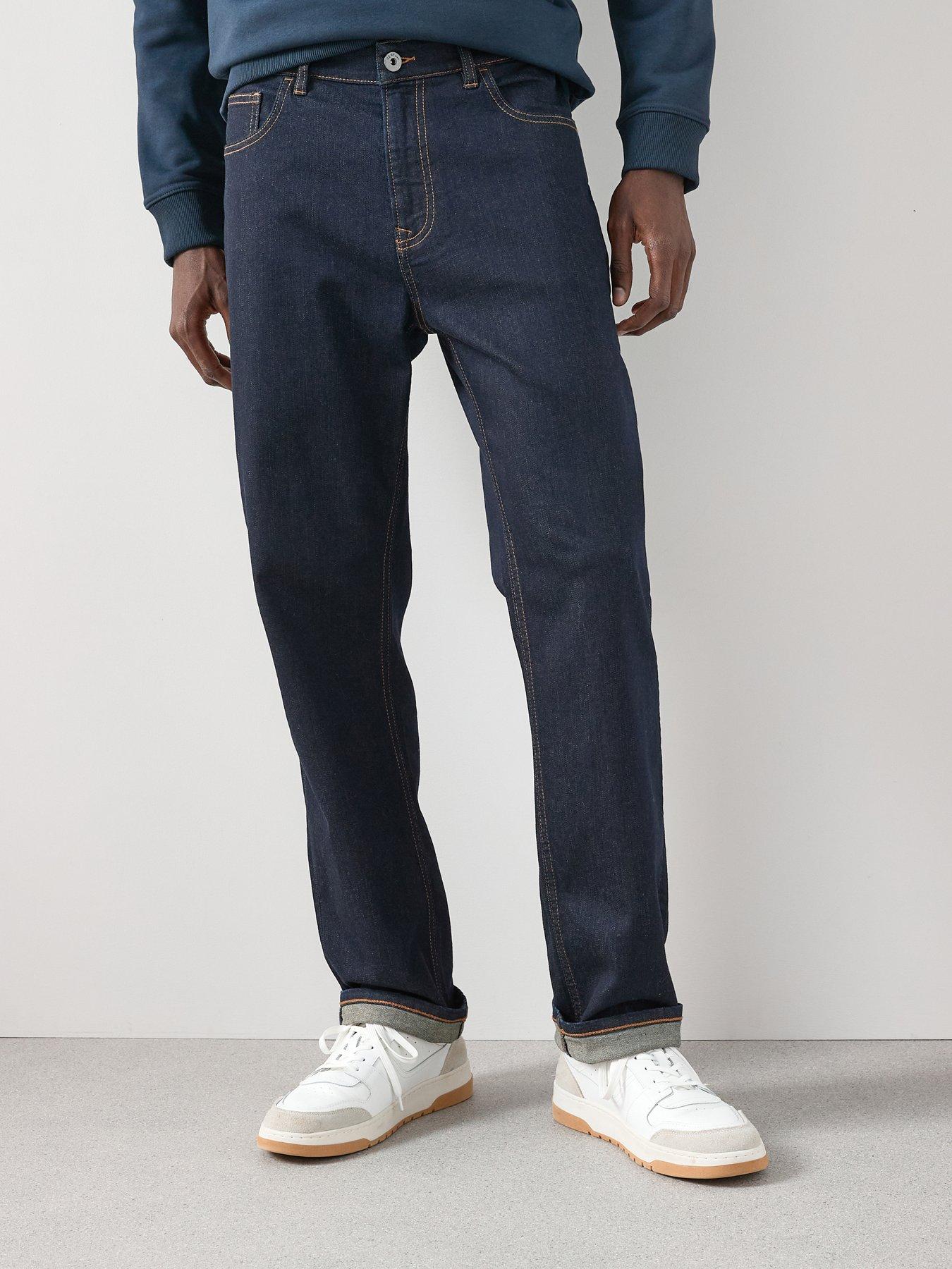 The Very Collection Straight Jeans with Stretch - Indigo