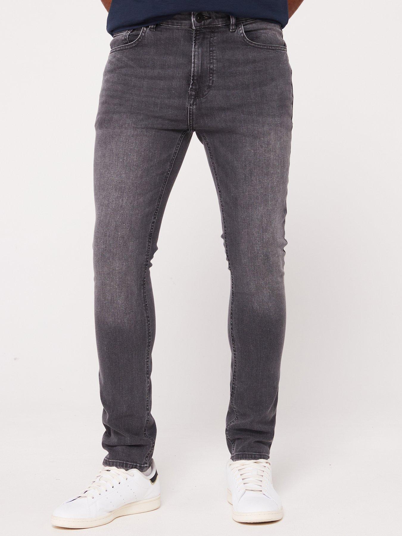 Image 1 of 5 of The Very Collection Skinny Jeans with Stretch - Grey Wash