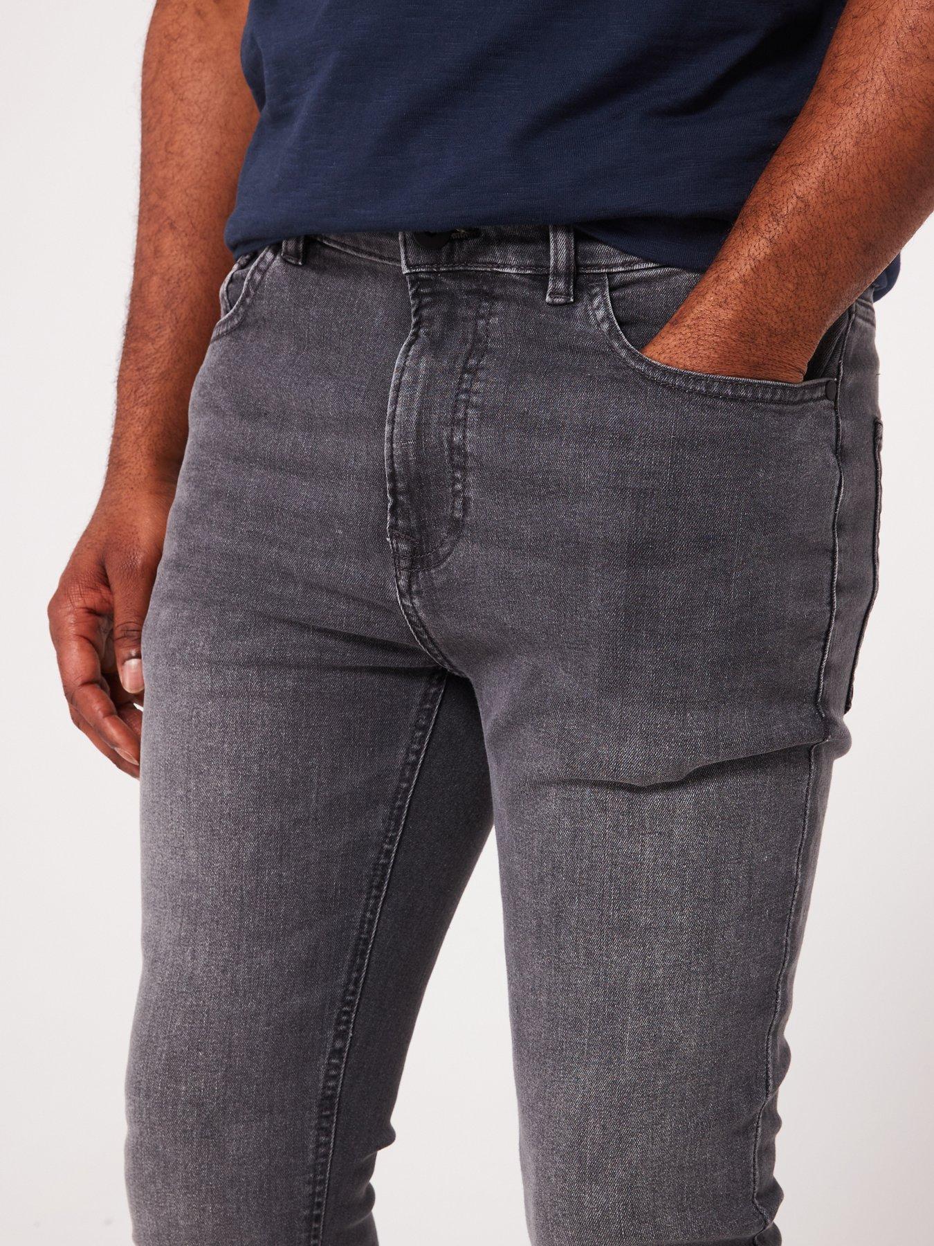 Image 4 of 5 of The Very Collection Skinny Jeans with Stretch - Grey Wash