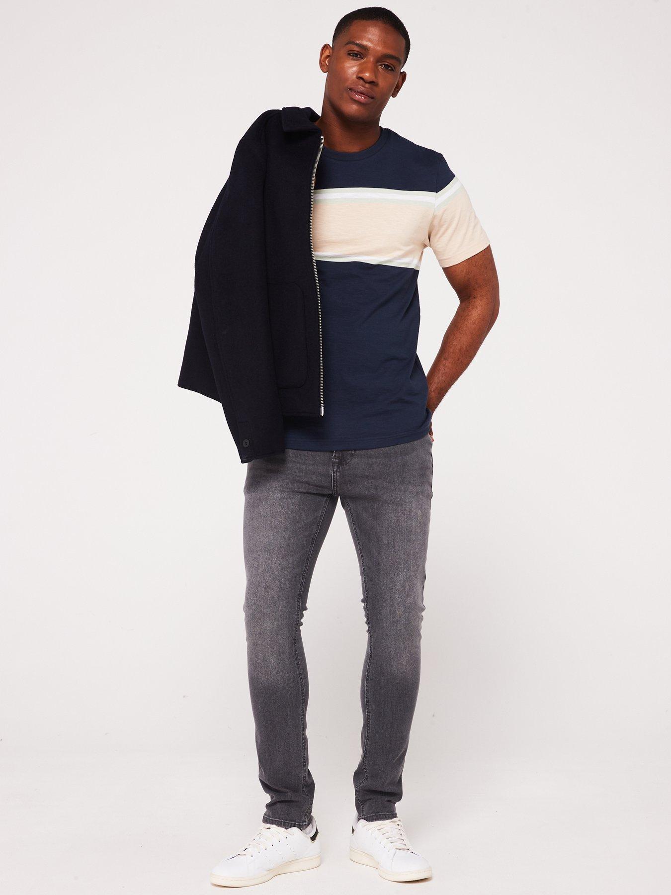 Image 5 of 5 of The Very Collection Skinny Jeans with Stretch - Grey Wash