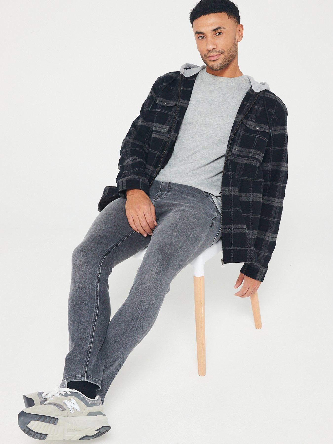 Image 5 of 6 of The Very Collection Slim Jeans with Stretch - Grey Wash