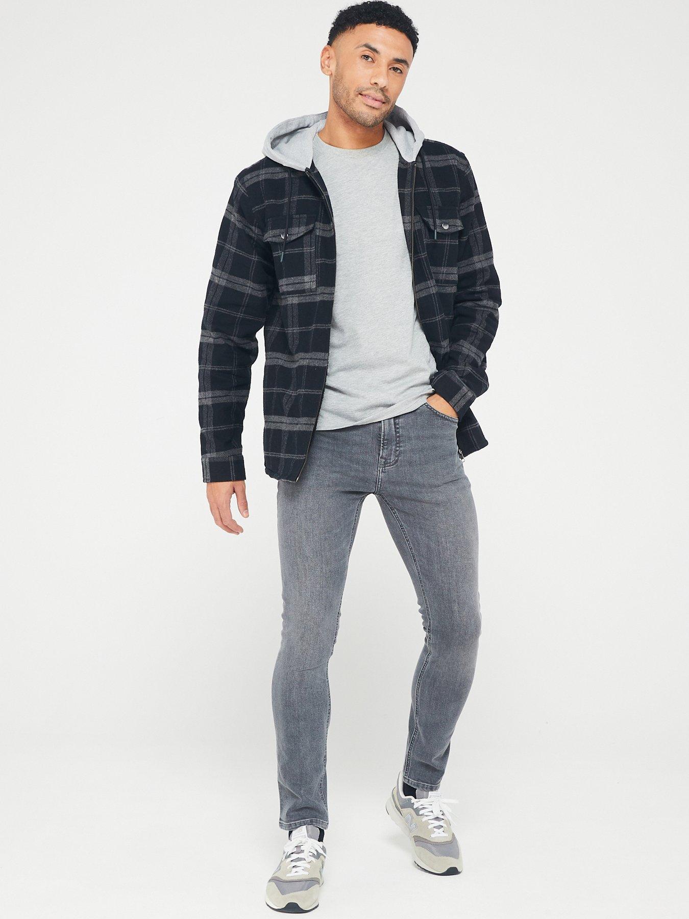 Image 6 of 6 of The Very Collection Slim Jeans with Stretch - Grey Wash