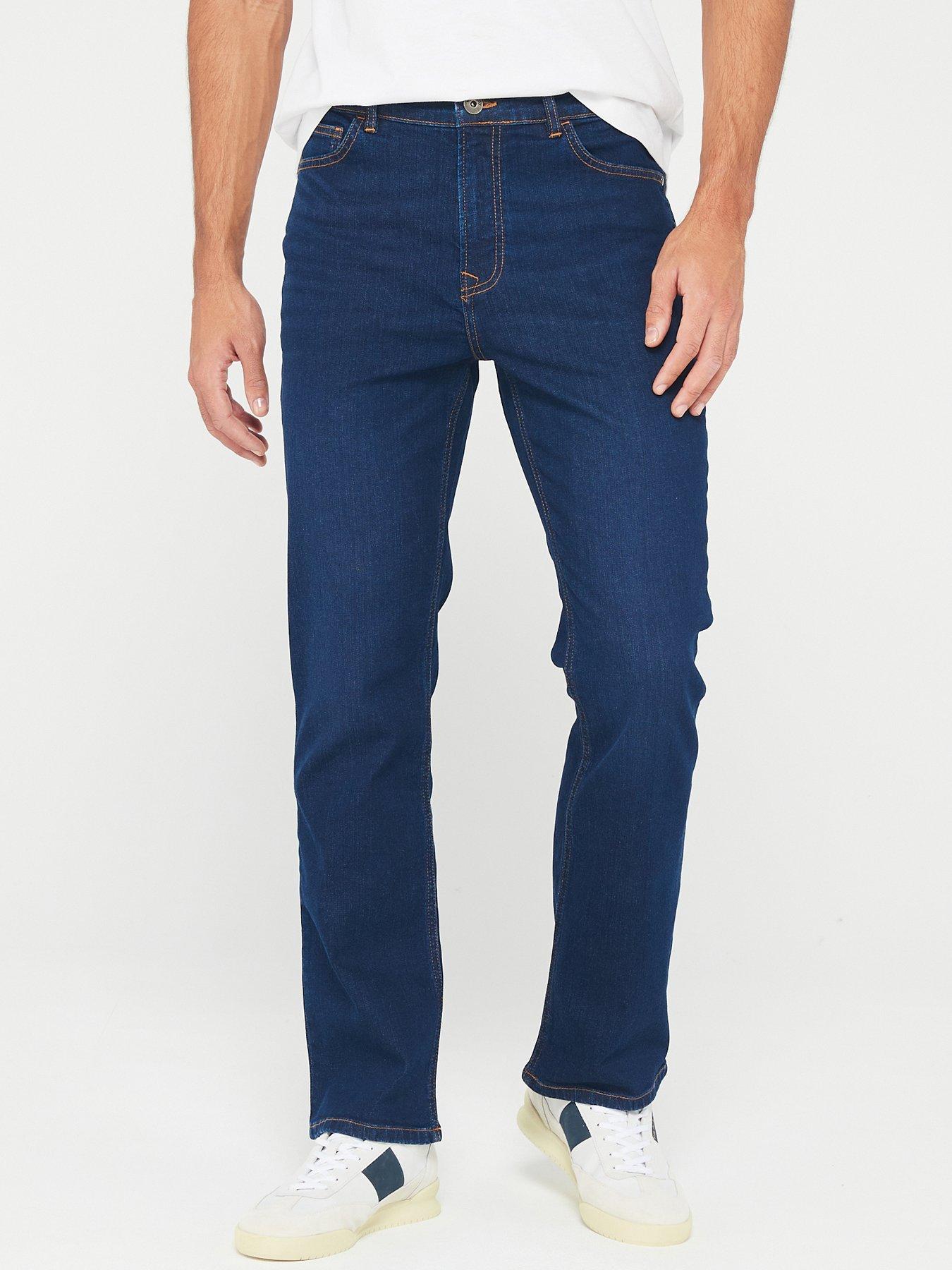 undefined Bootcut Jeans with Stretch - Dark Wash