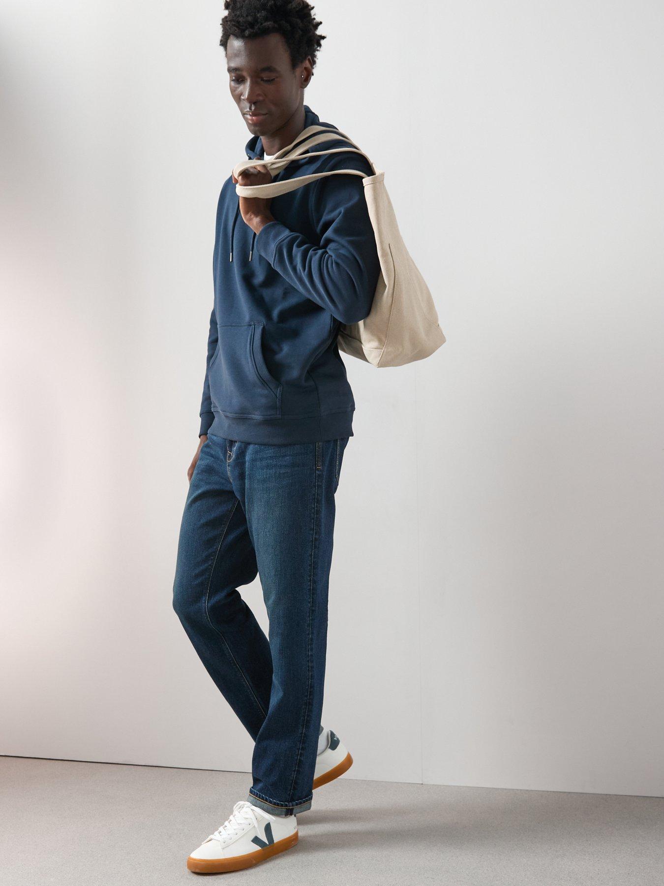 Image 6 of 6 of The Very Collection Straight Jeans with Stretch - Vintage Wash
