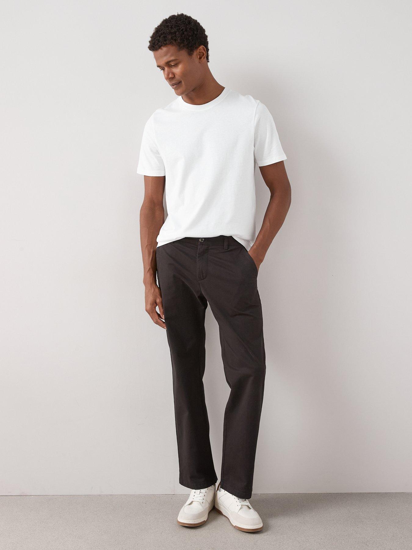 Image 6 of 7 of The Very Collection 2 Pack Pure Cotton Crew Neck T-shirts - White