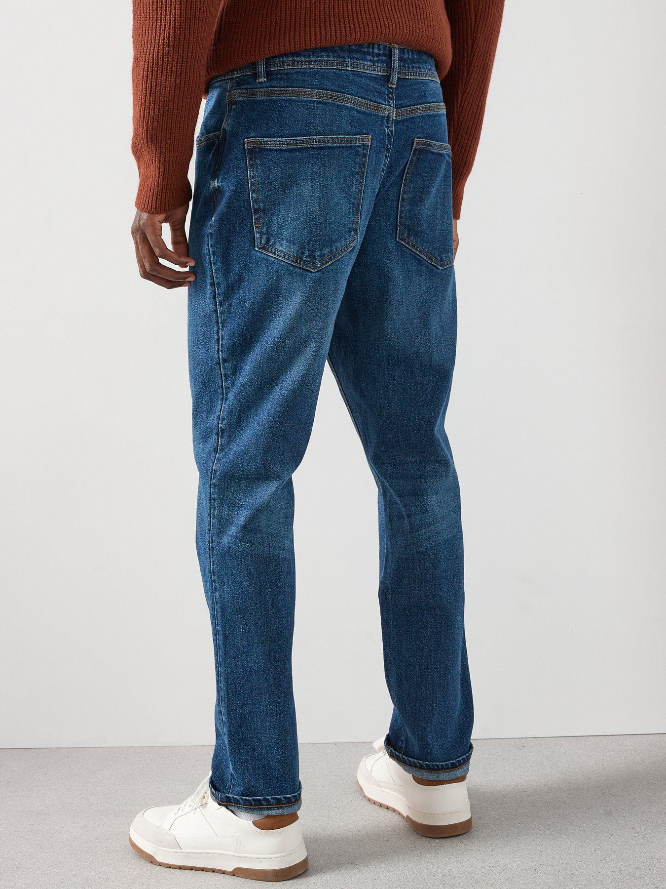 Image 2 of 6 of The Very Collection Slim Jeans With Stretch - Mid Blue Wash