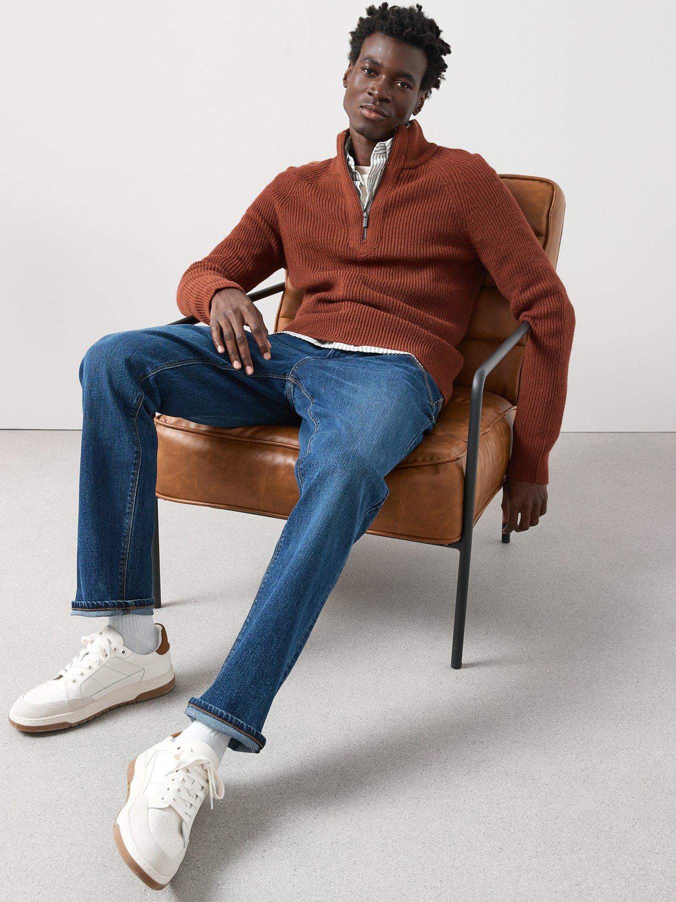 Image 6 of 6 of The Very Collection Slim Jeans With Stretch - Mid Blue Wash