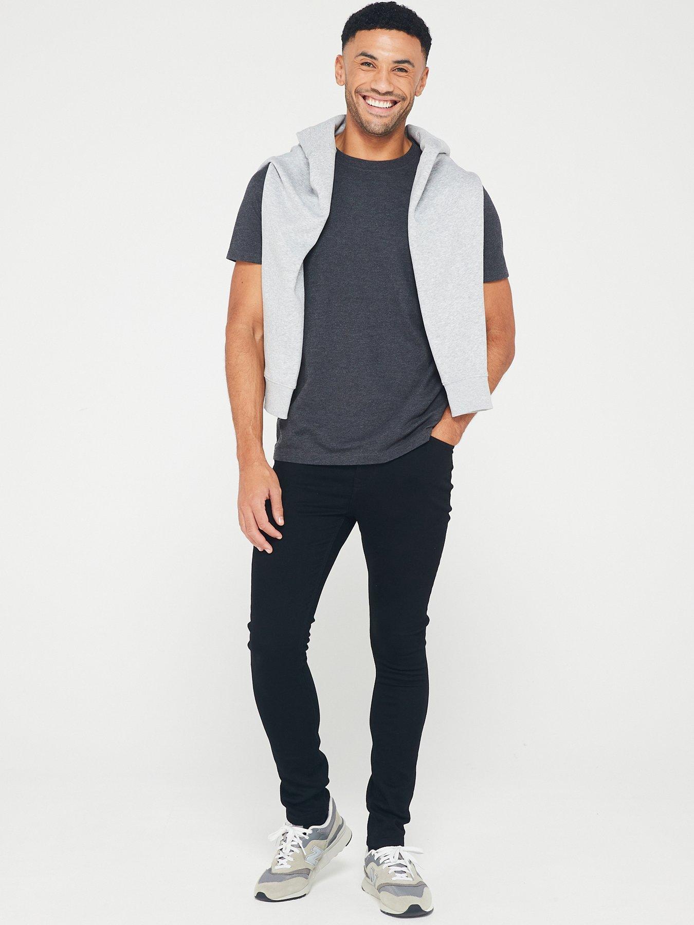 Image 3 of 6 of The Very Collection Skinny Jeans with Stretch - Black