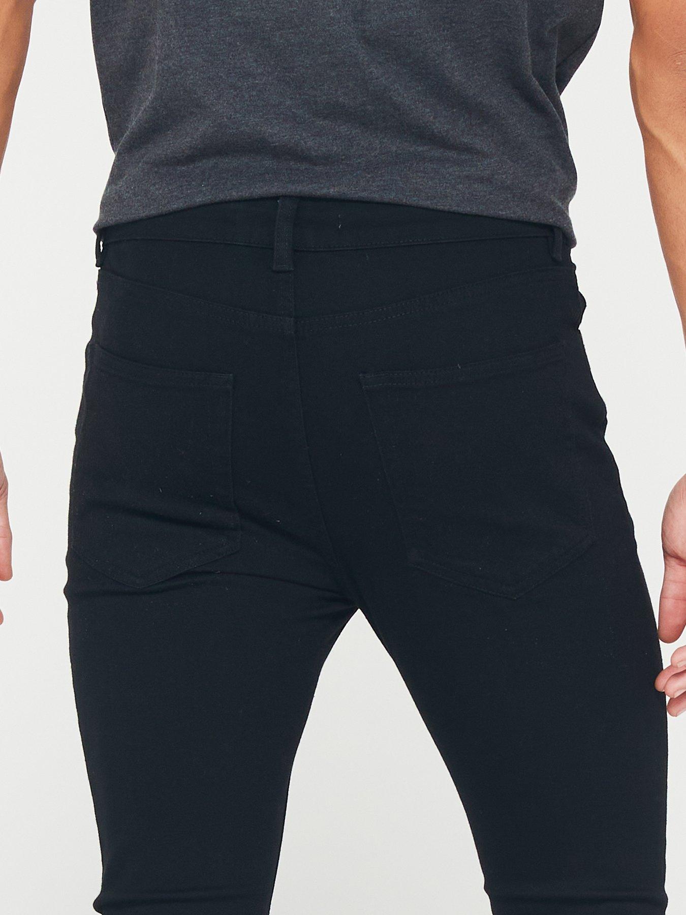Image 4 of 6 of The Very Collection Skinny Jeans with Stretch - Black