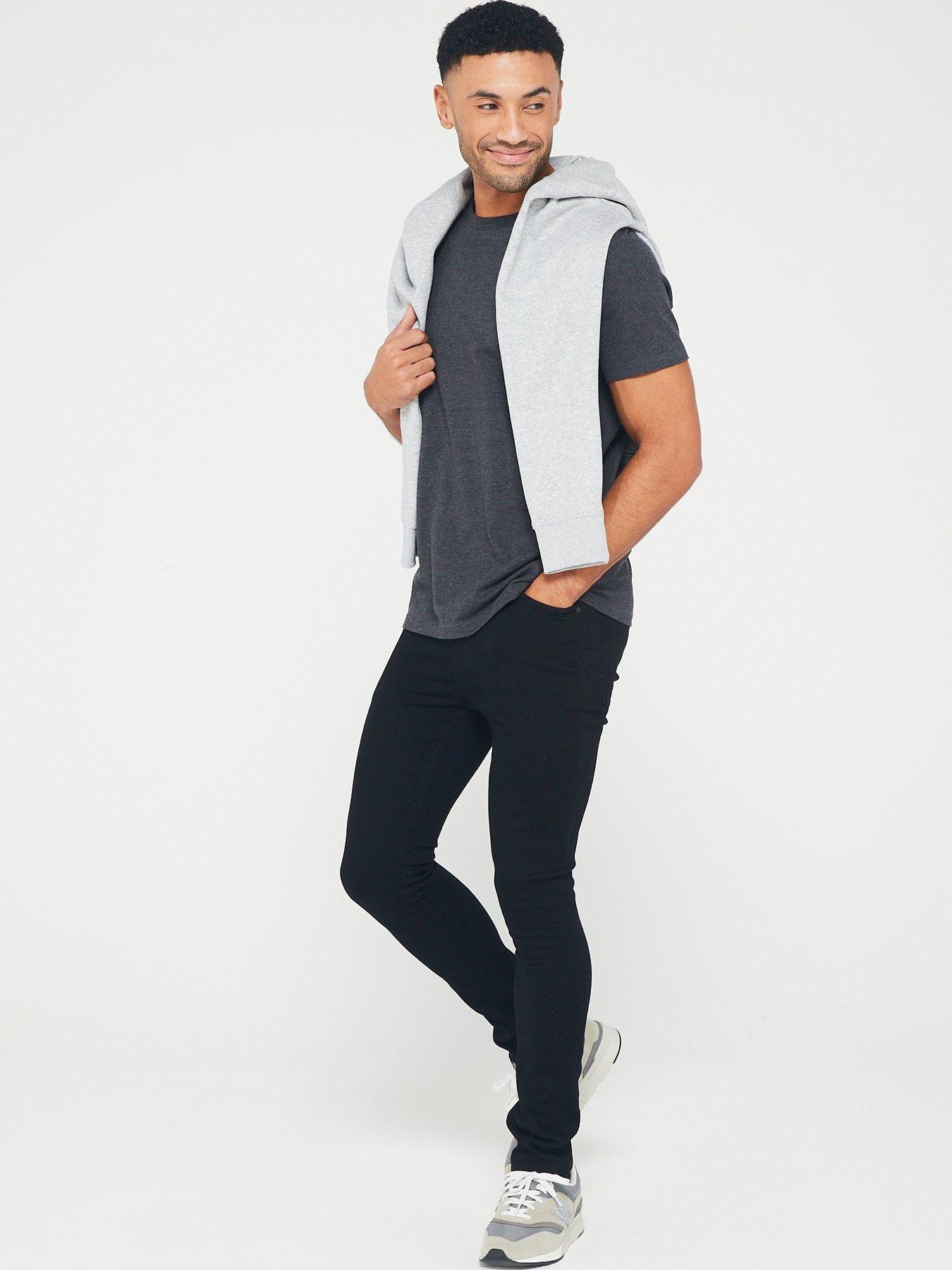 Image 6 of 6 of The Very Collection Skinny Jeans with Stretch - Black