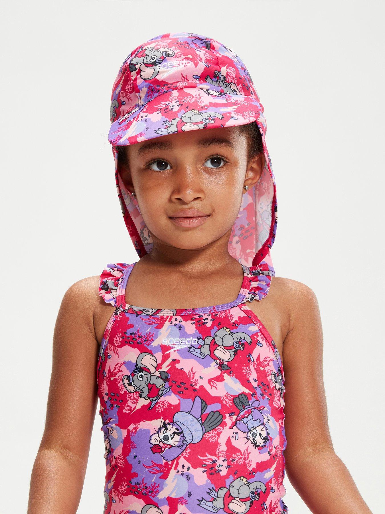 Speedo Girls Learn to Swim Sun Protection Hat