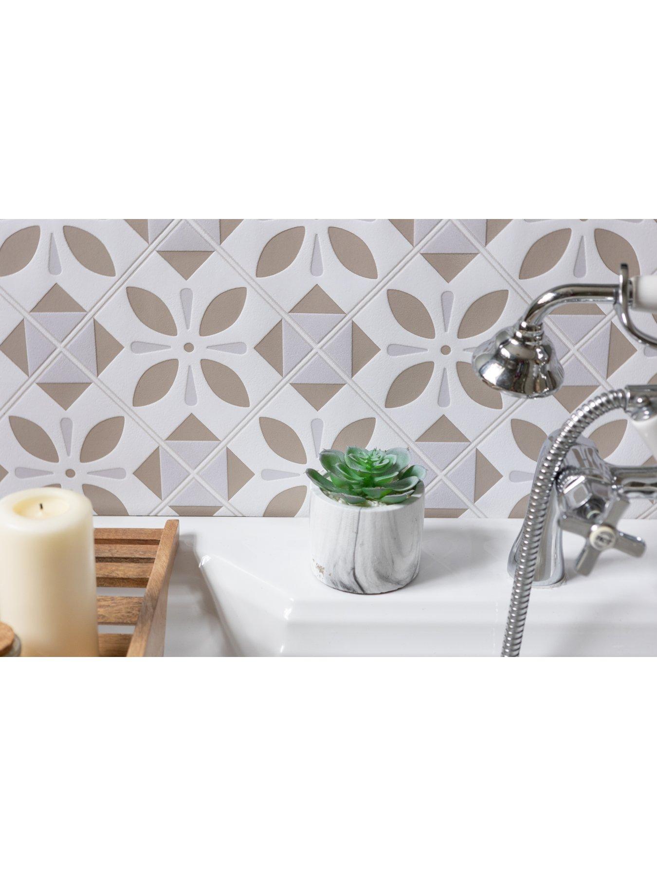 Image 5 of 6 of D-C-Fix Oriental Element 3D Waterproof Splashback Wallpaper - 67.5cm x 4m