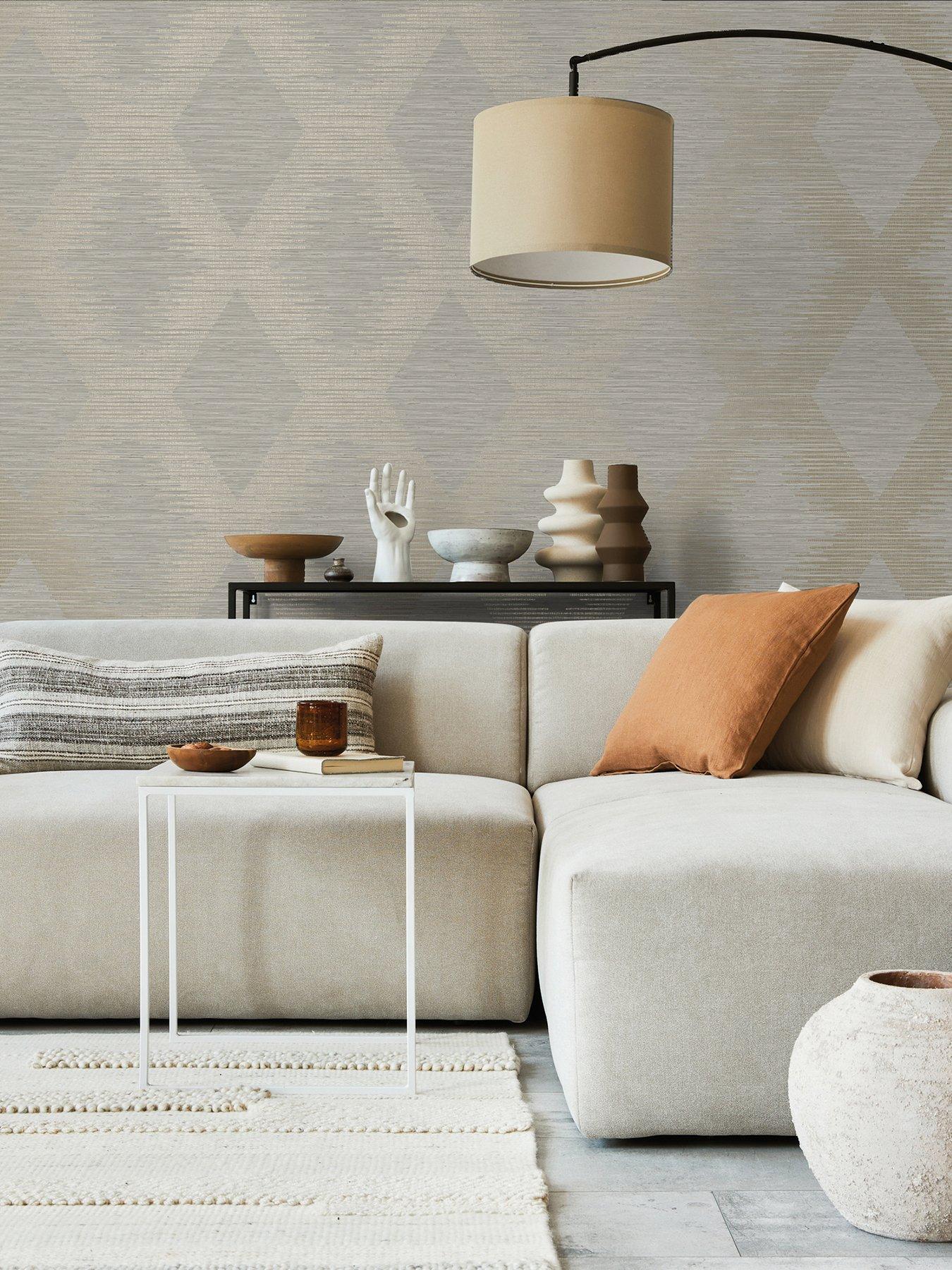 undefined Serenity Geo Wallpaper - Neutral
