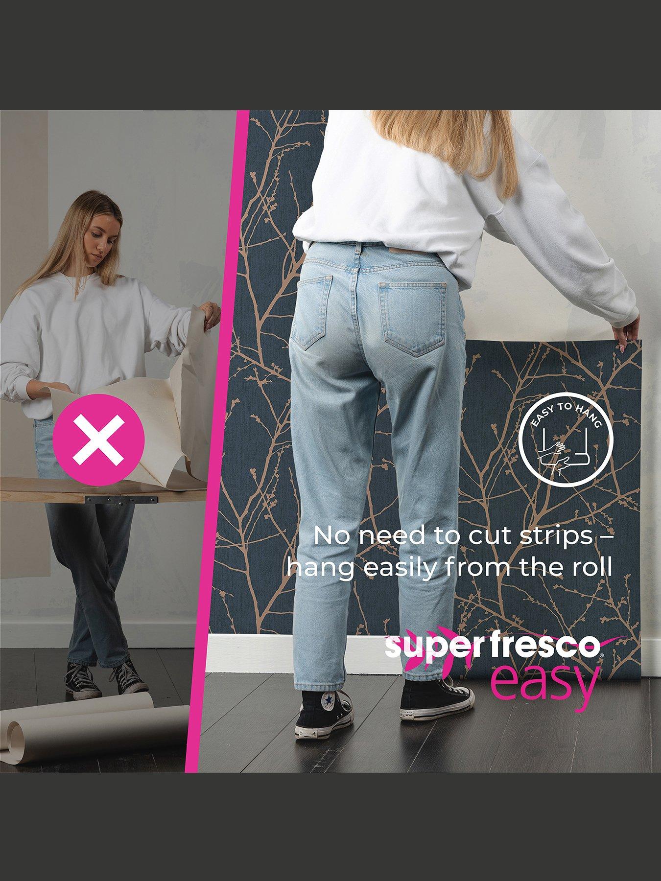 Image 6 of 7 of Superfresco Easy Serenity Plain Wallpaper - Sage
