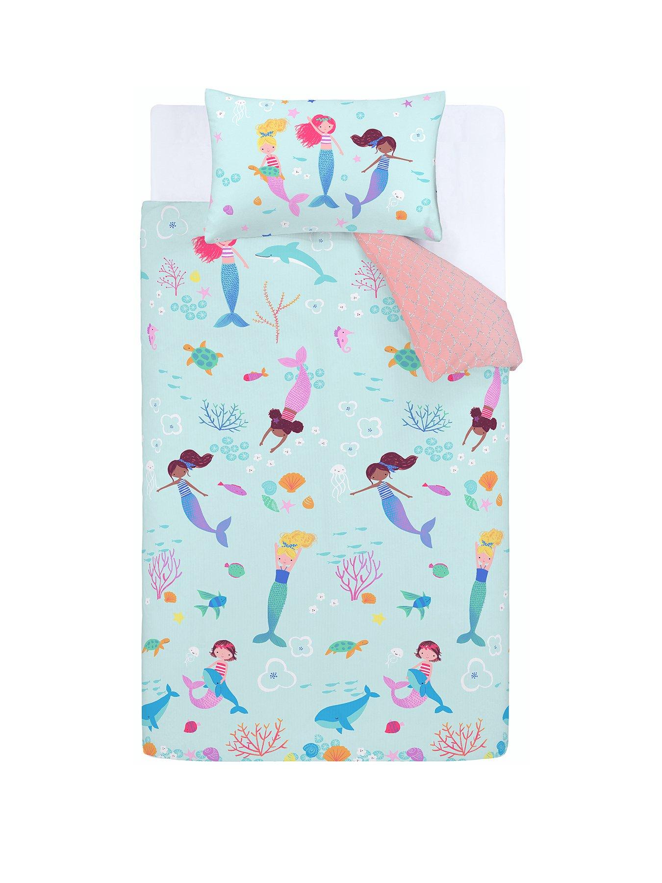 Mermaid duvet cover outlet double