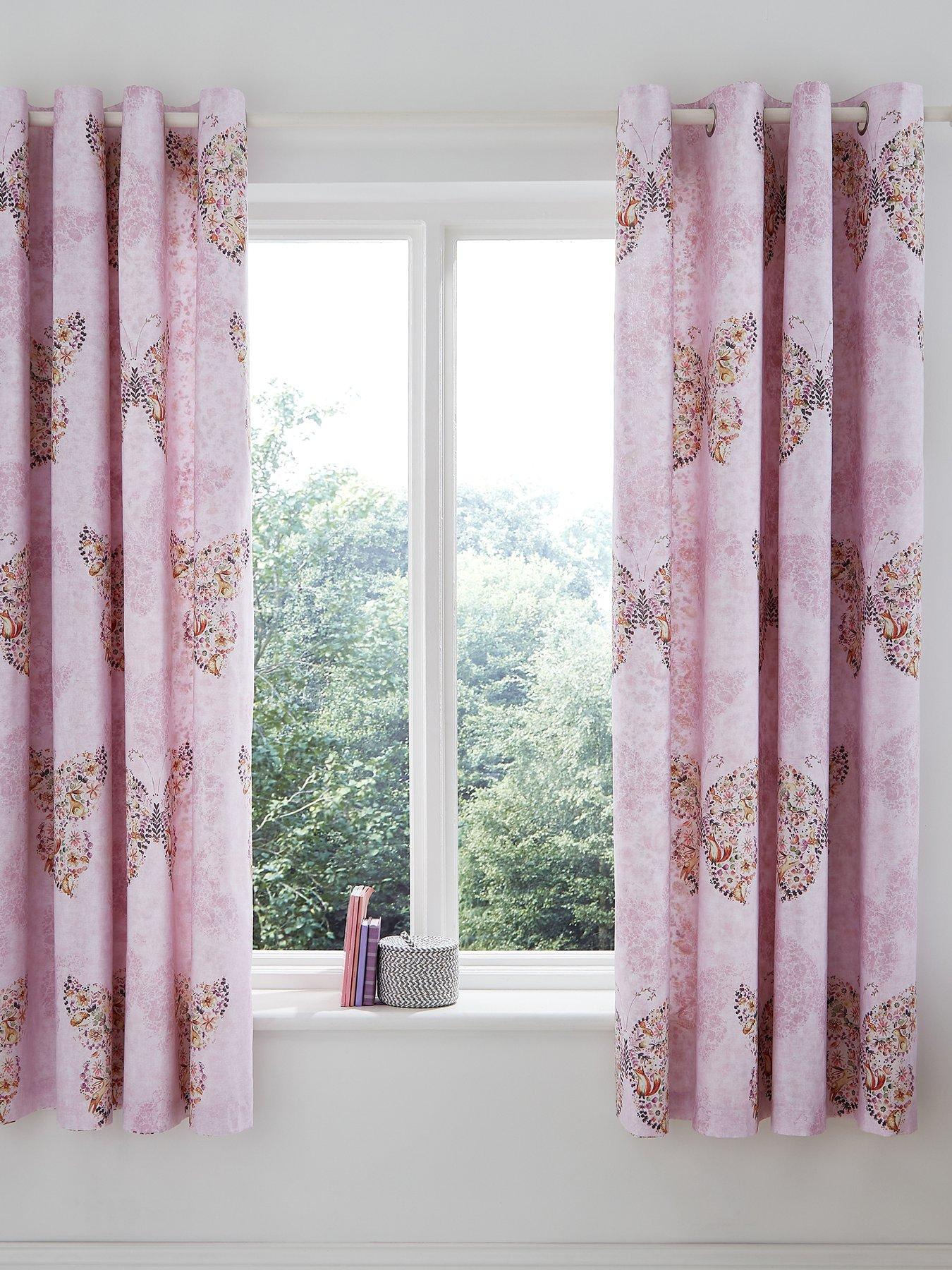 catherine-lansfield-enchanted-butterfly-reversible-eyelet-curtains-pinkback