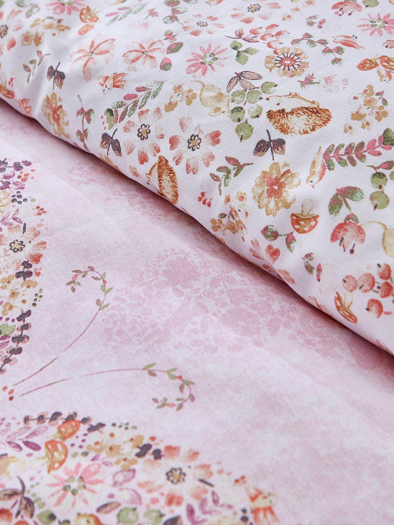 catherine-lansfield-enchanted-butterfly-duvet-cover-set-pinkdetail