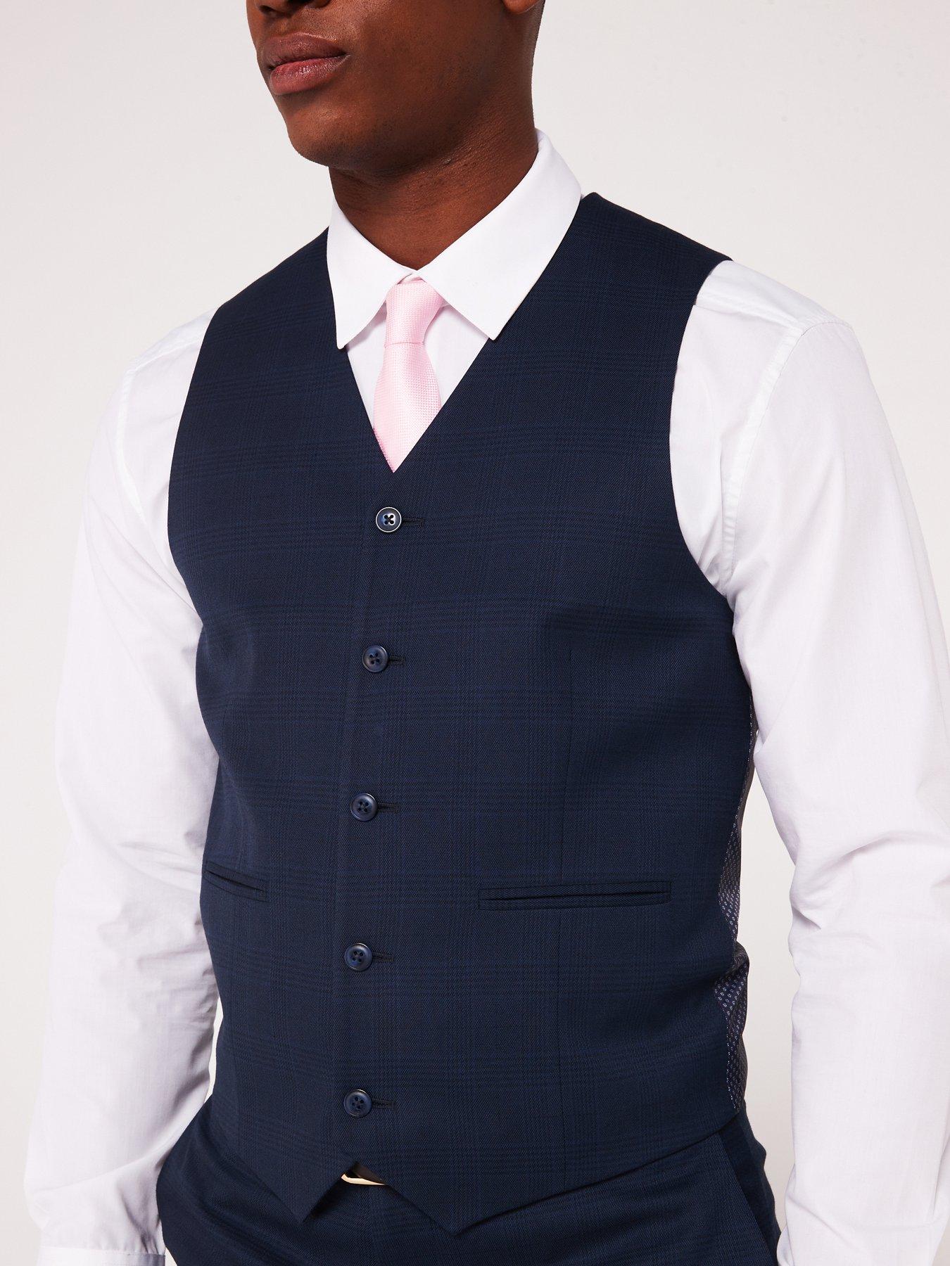 very-man-check-waistcoat-navyoutfit