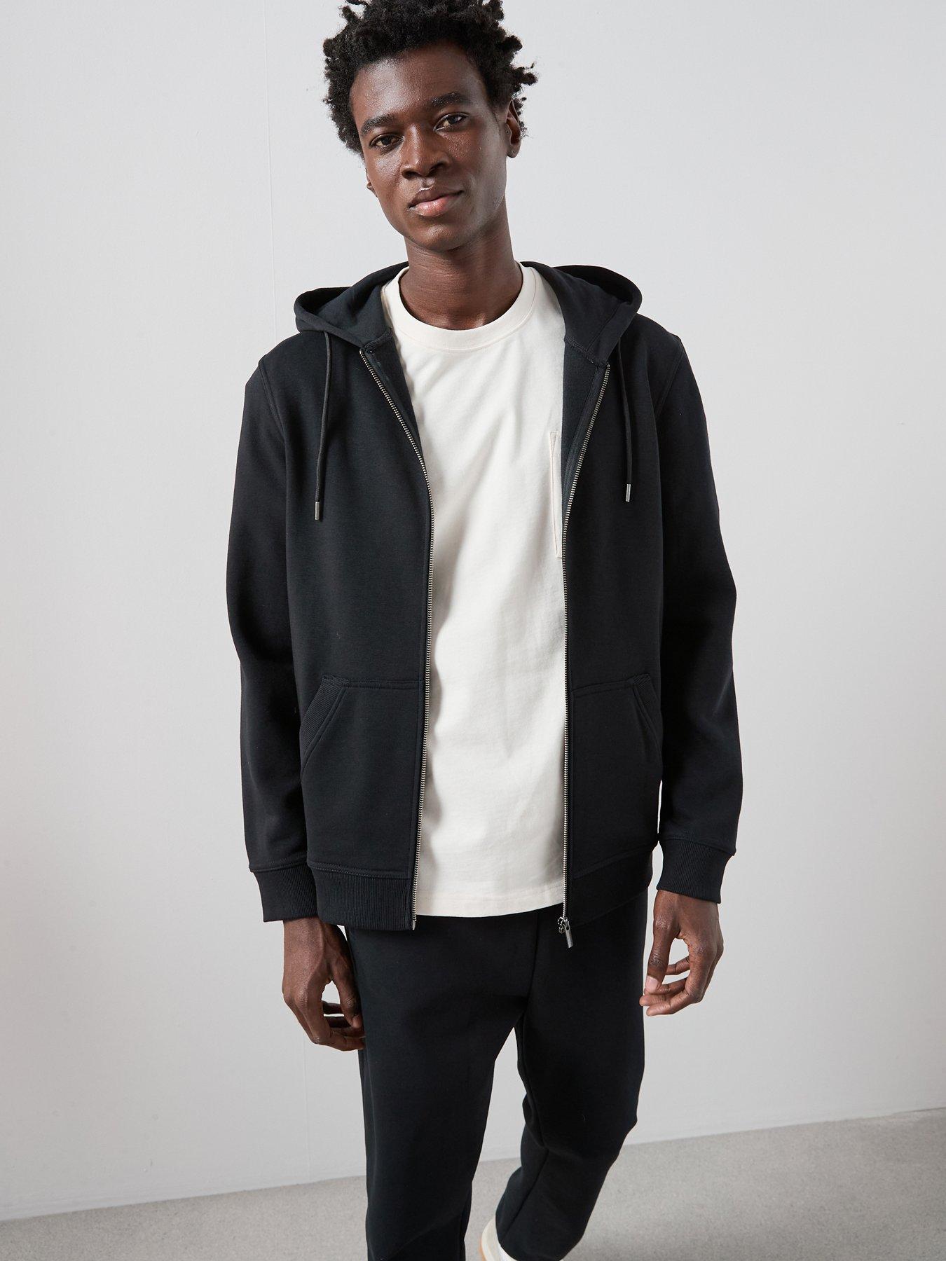 the-very-collection-essentials-zip-throughnbsphoodie-black