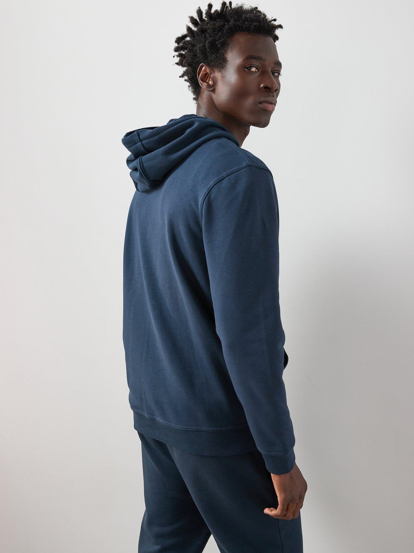 Image 2 of 6 of The Very Collection Essential Overhead Hoody - Navy