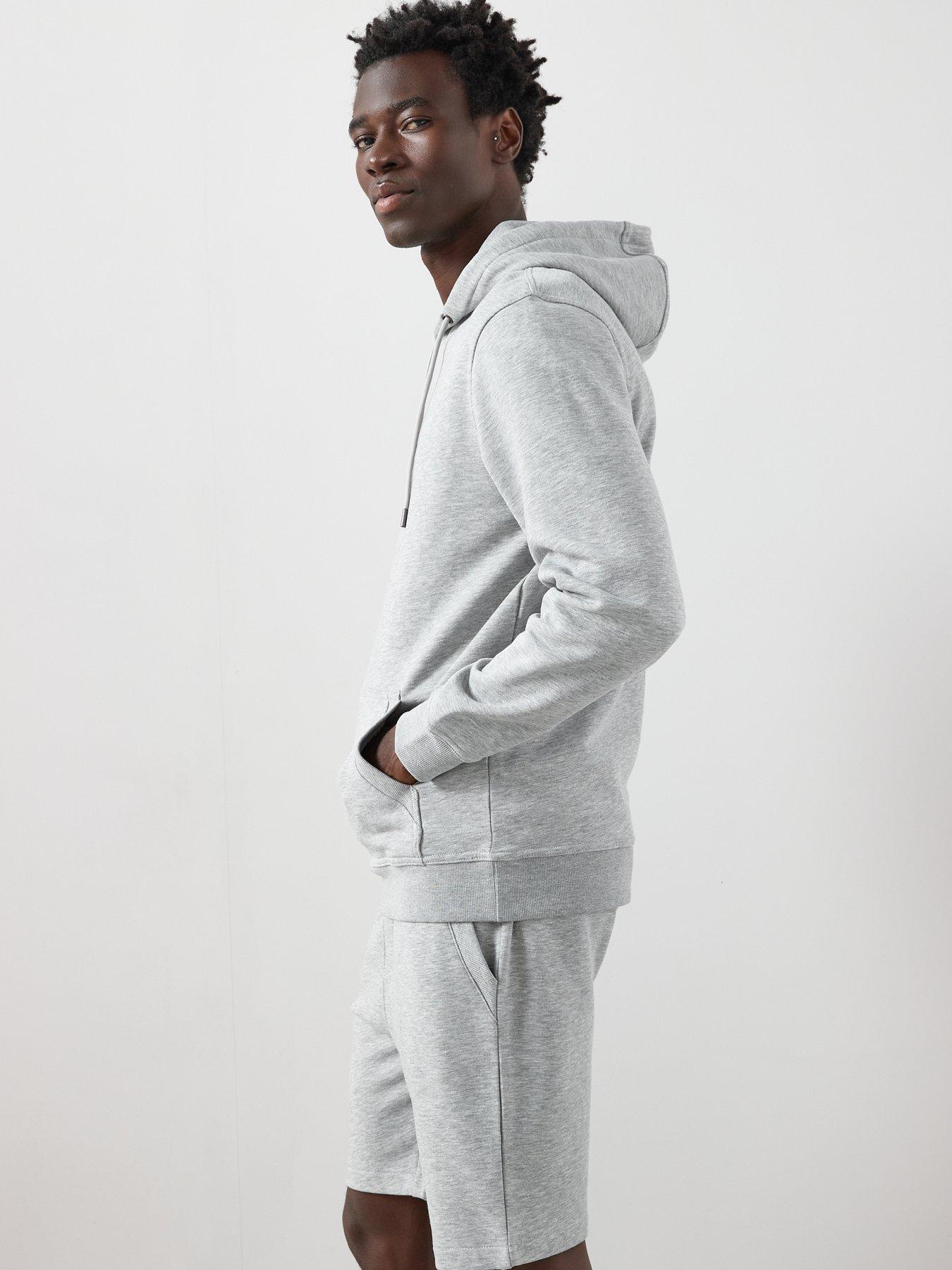 Image 6 of 6 of The Very Collection Essential Overhead Hoodie - Grey Marl