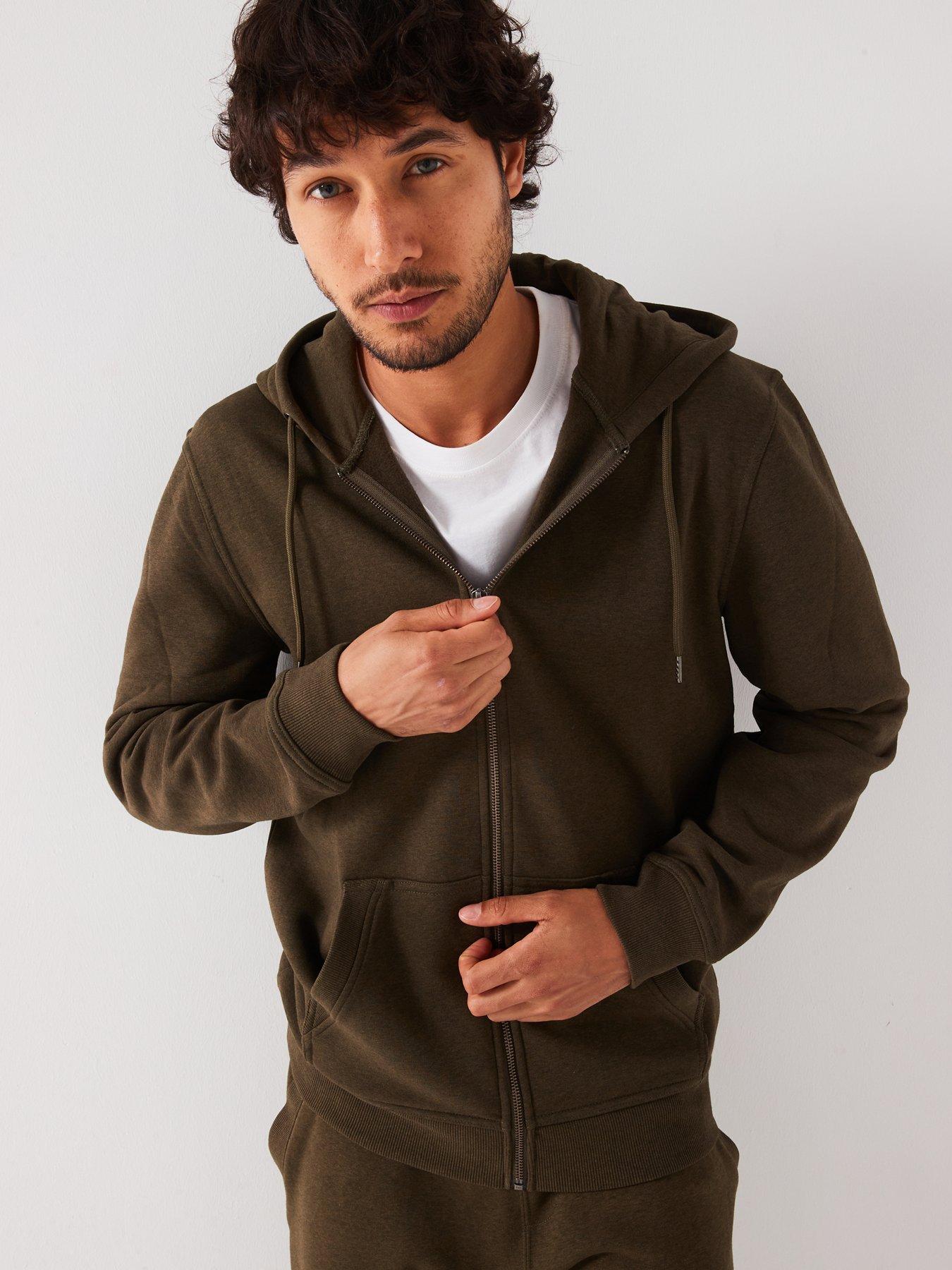 everyday-essential-zip-through-hoodienbsp--khaki