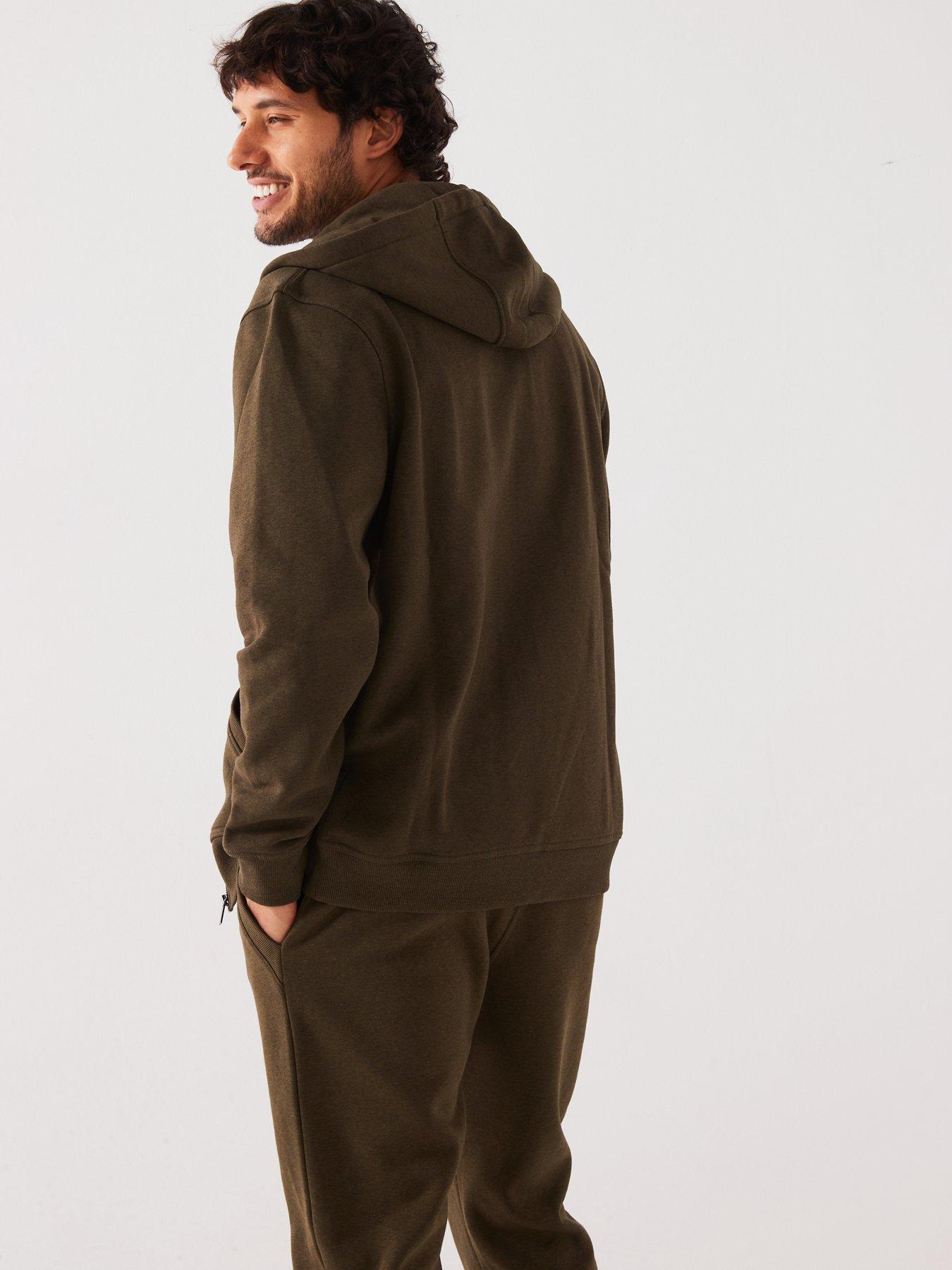 the-very-collection-essential-zip-through-hoodienbsp--khakistillFront