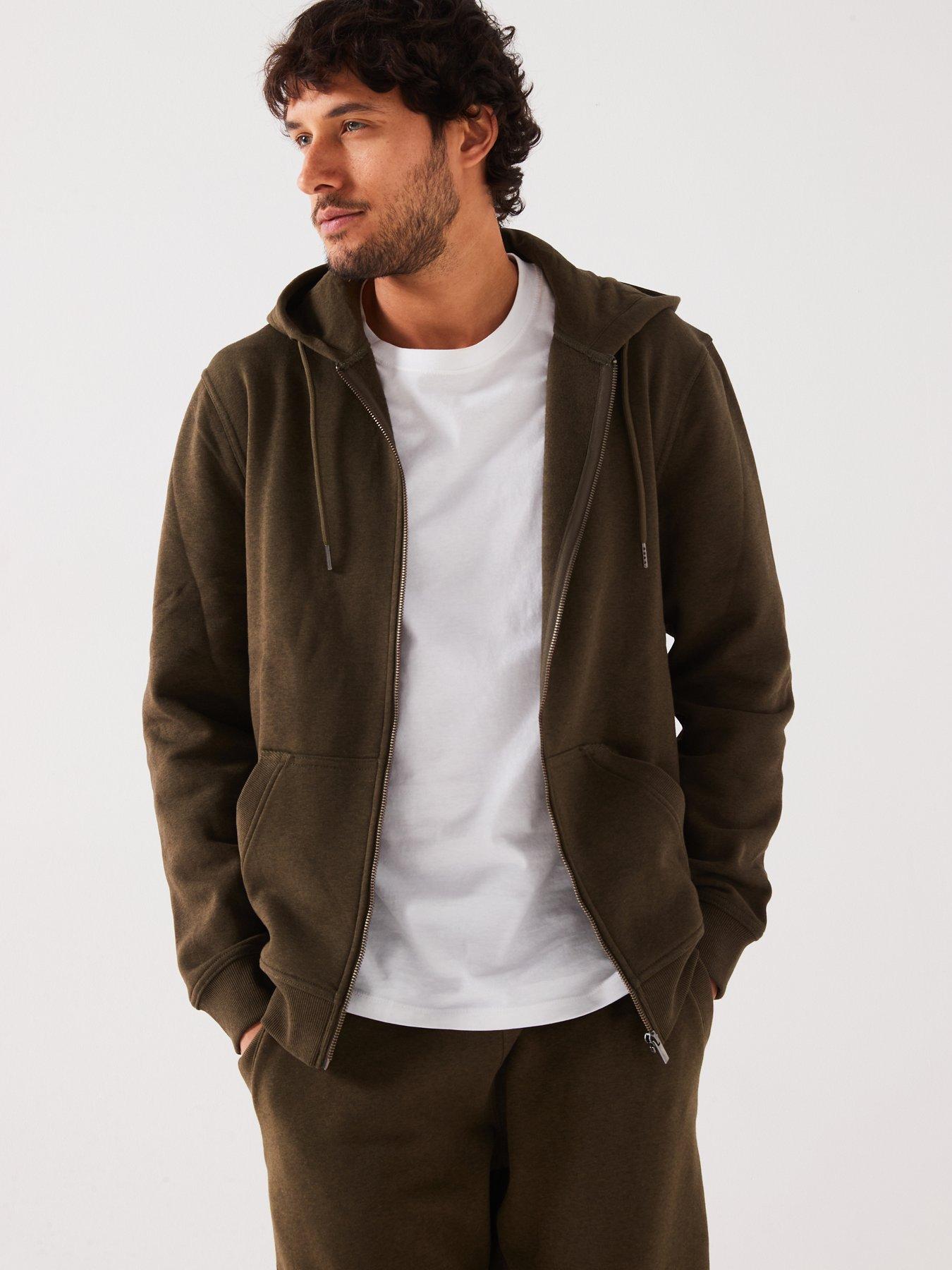 the-very-collection-essential-zip-through-hoodienbsp--khakidetail