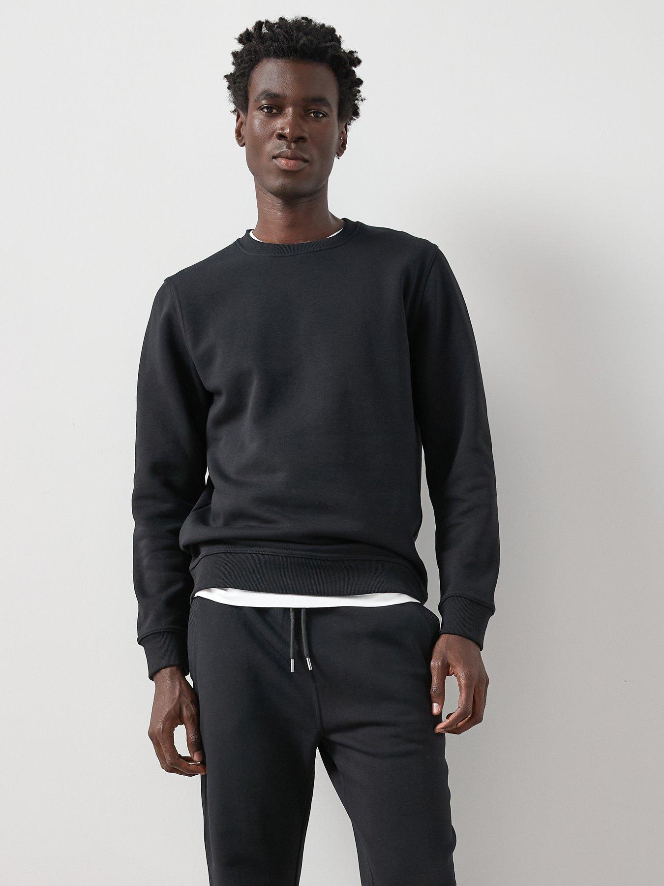 The Very Collection Cotton Blend Essentials Regular Fit Jogger - Black