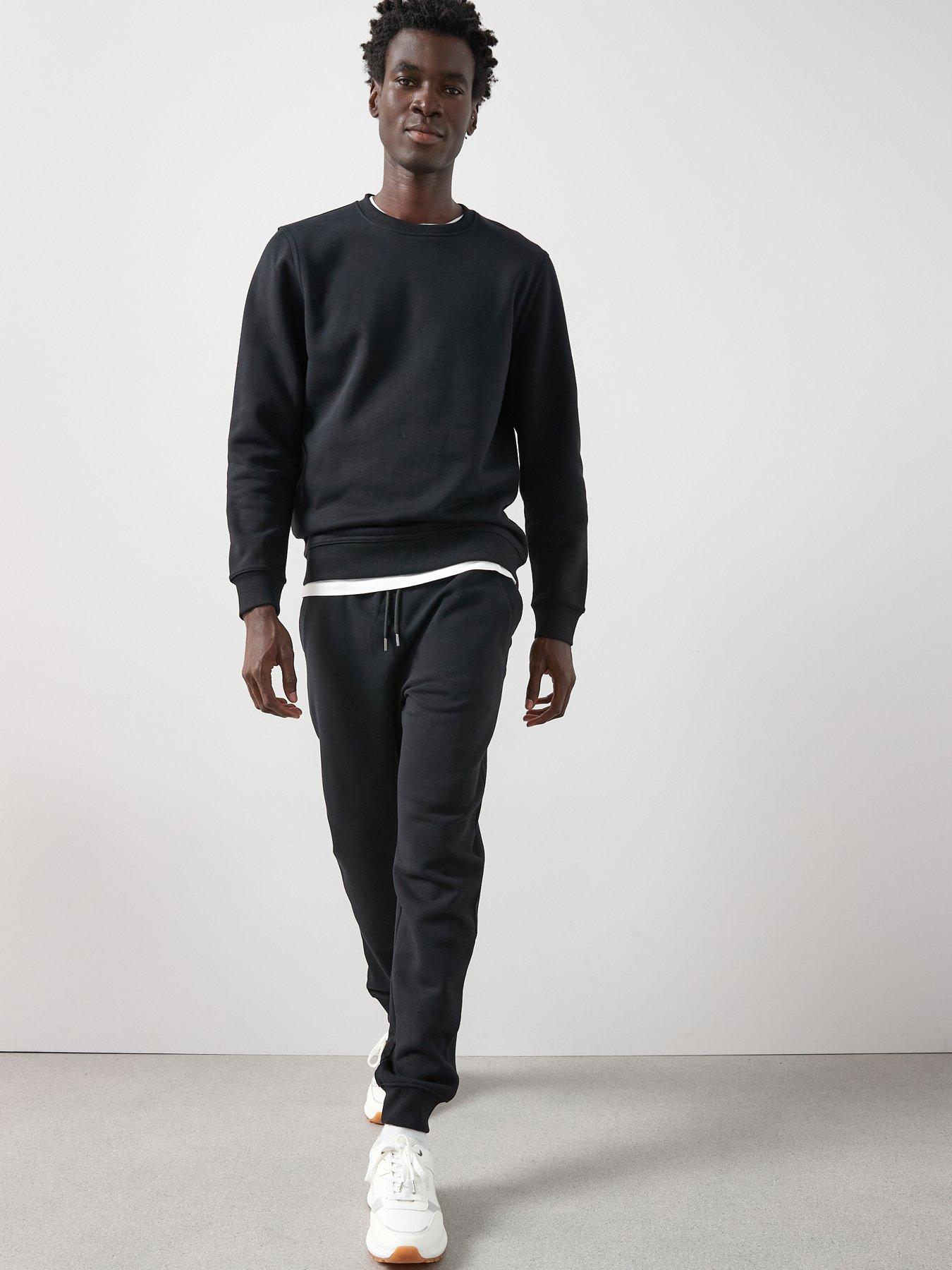 Image 3 of 6 of The Very Collection Cotton Blend Essentials Regular Fit Jogger - Black