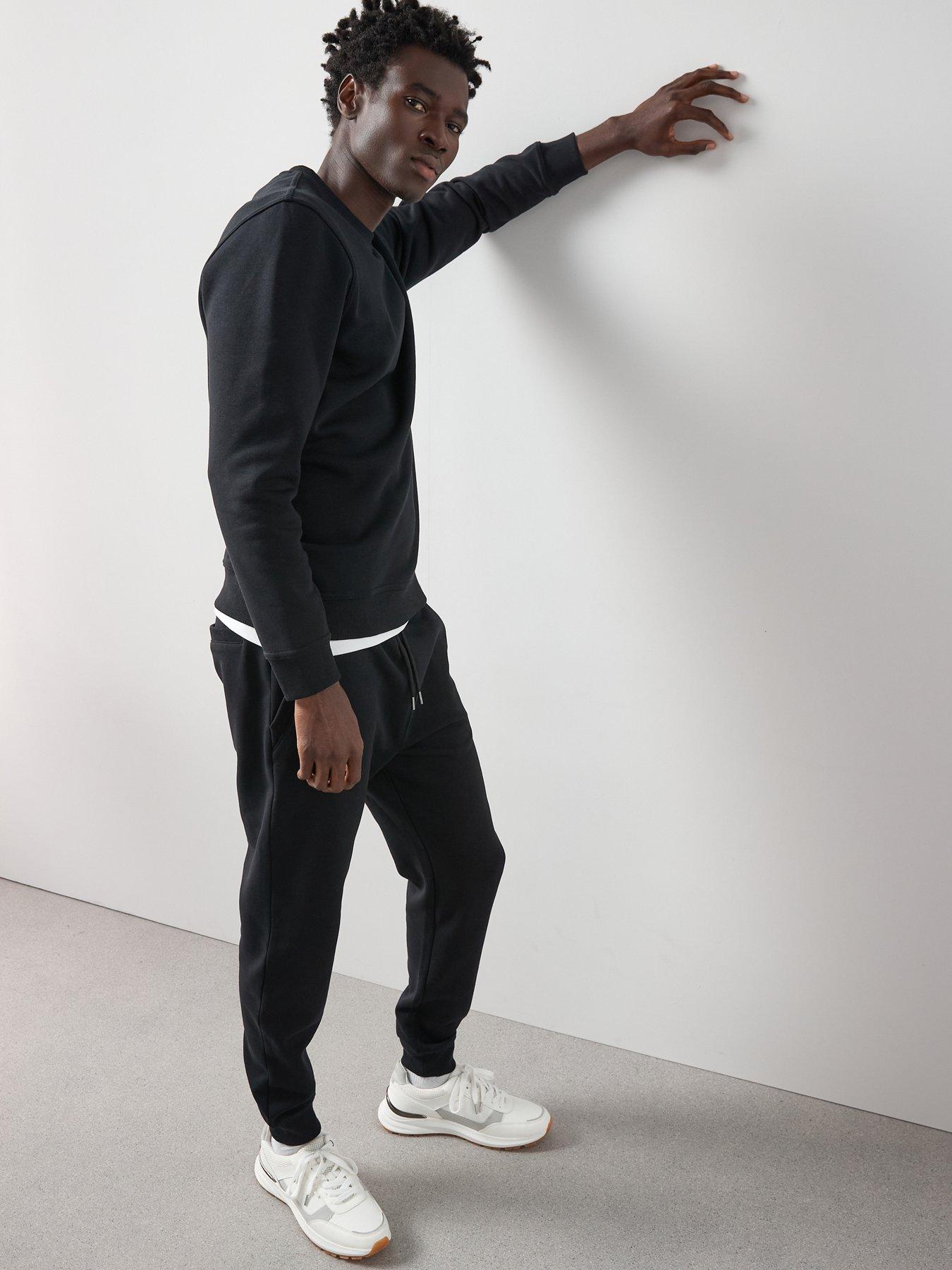 Image 5 of 6 of The Very Collection Cotton Blend Essentials Regular Fit Jogger - Black