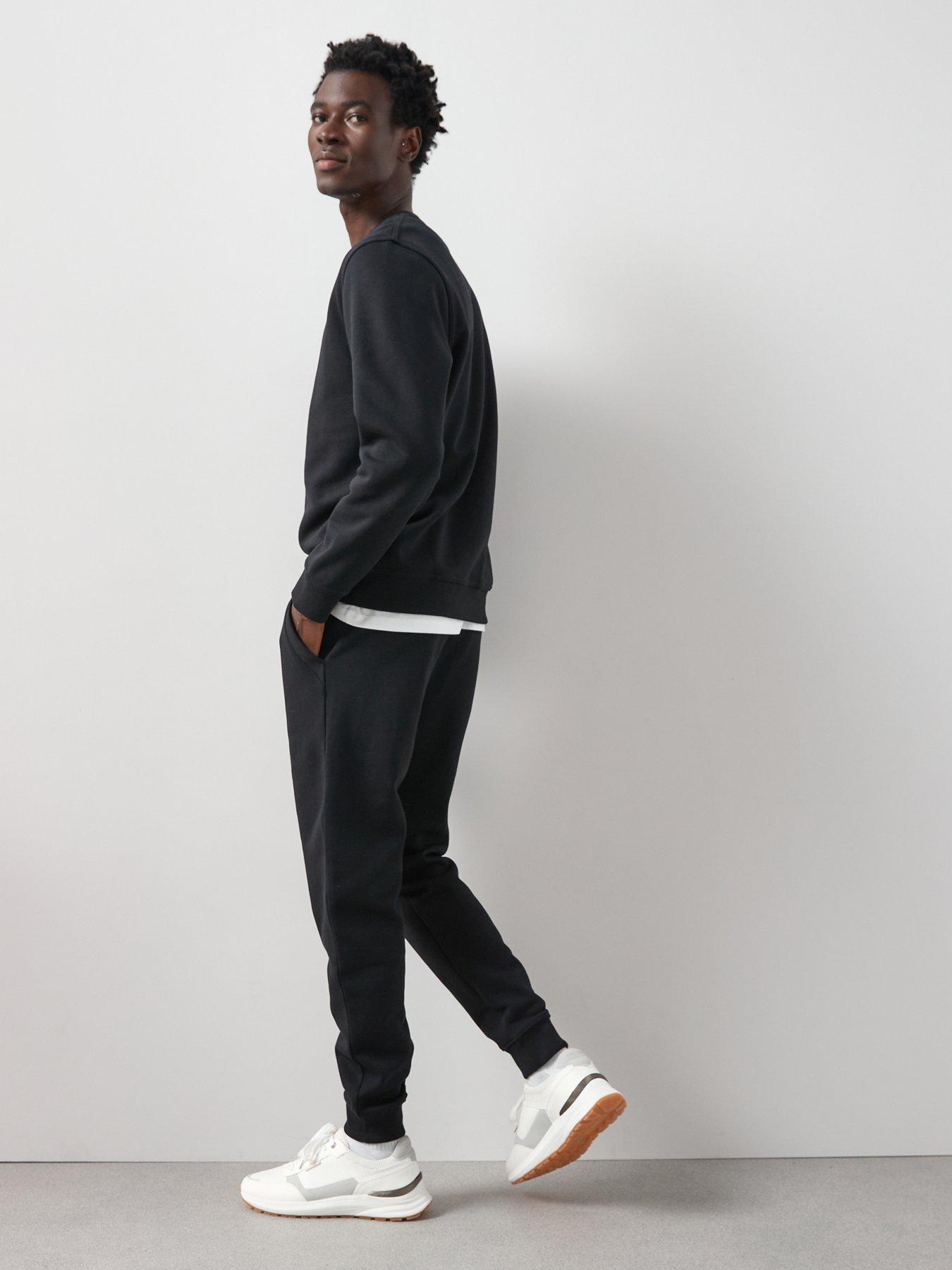 Image 6 of 6 of The Very Collection Cotton Blend Essentials Regular Fit Jogger - Black
