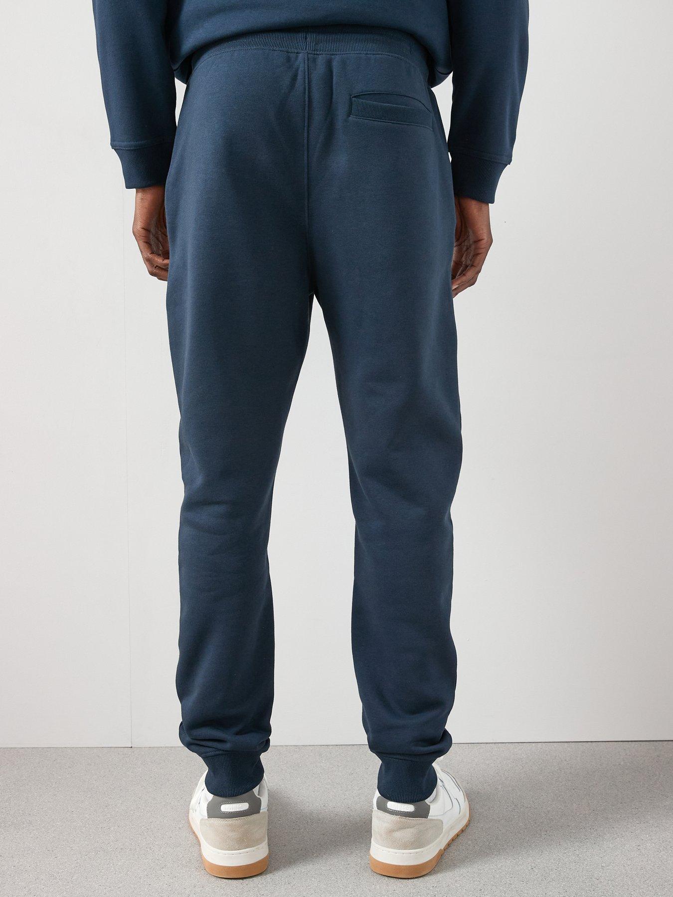 Image 2 of 6 of The Very Collection Essential Regular Fit Joggers - Navy