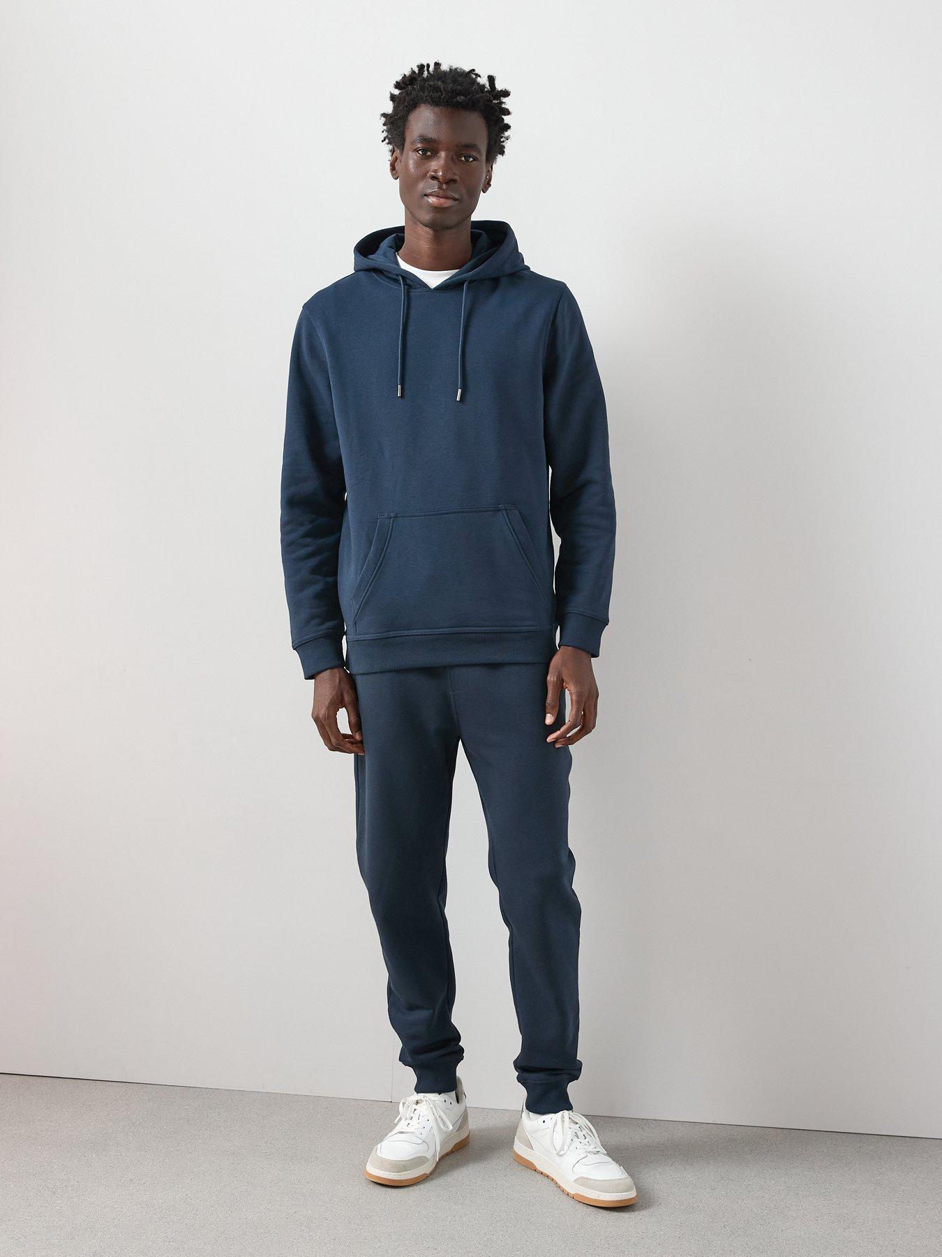 Image 3 of 6 of The Very Collection Essential Regular Fit Joggers - Navy